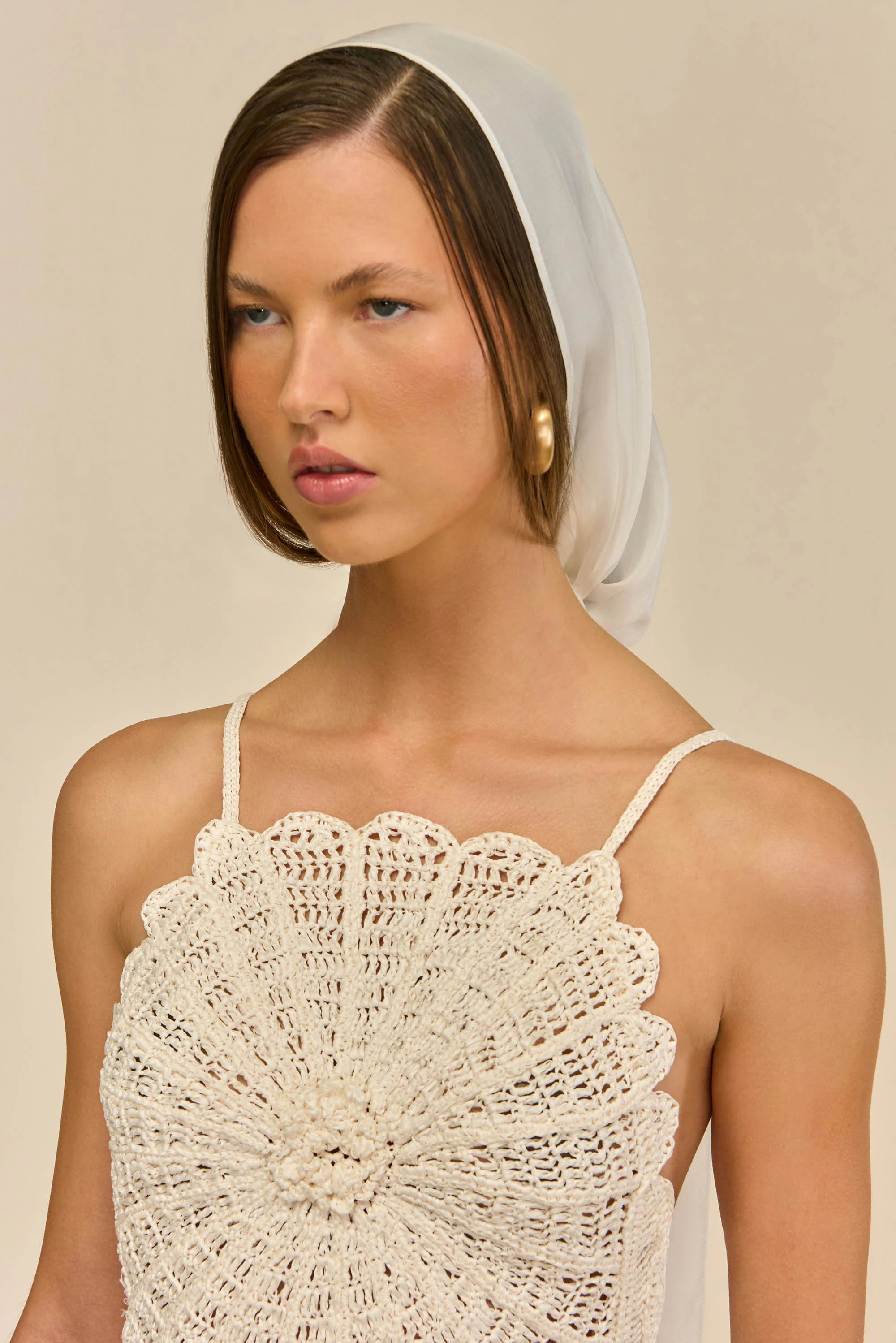 ELIF DRESS - OFF WHITE - Image 4