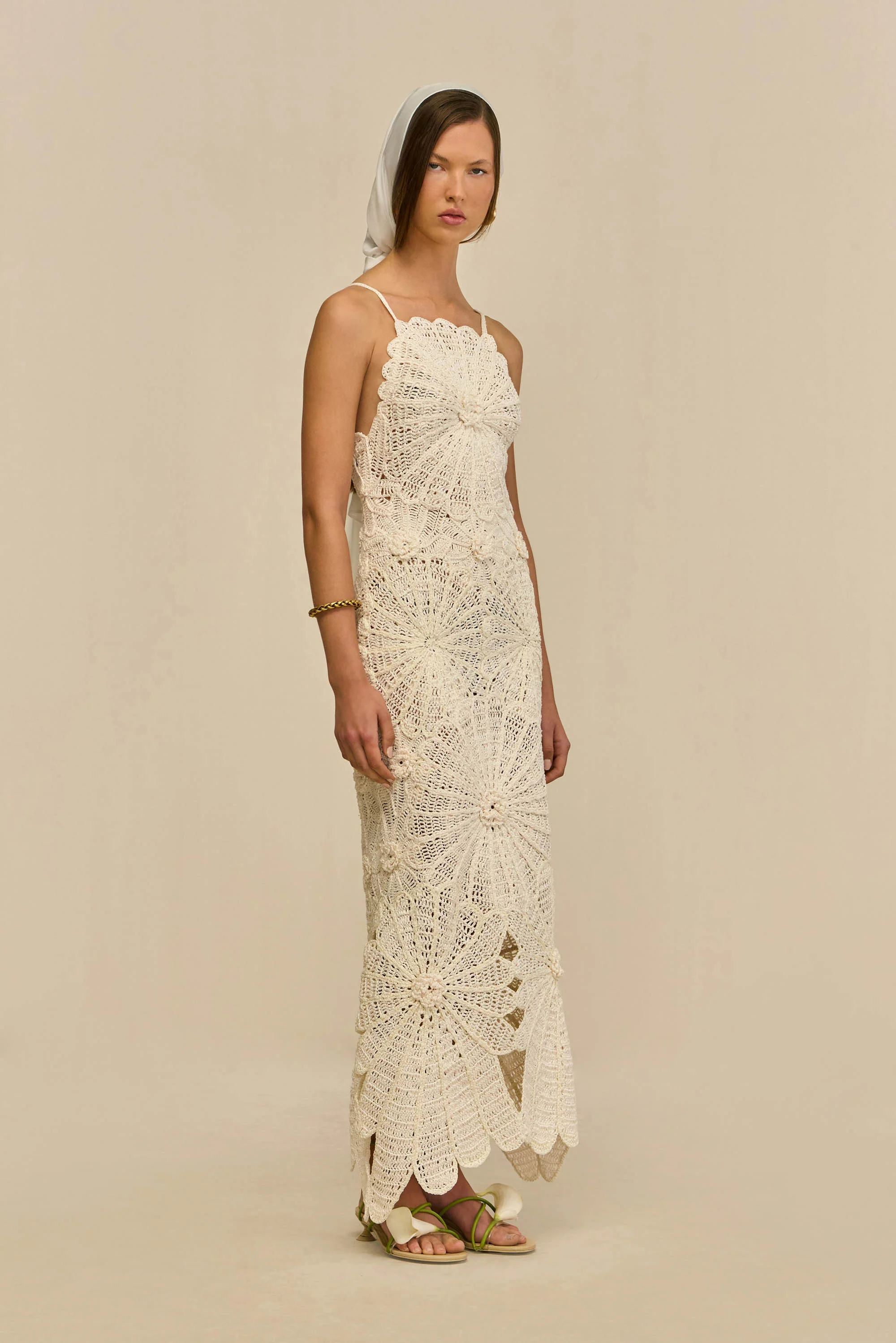 ELIF DRESS - OFF WHITE - Image 5