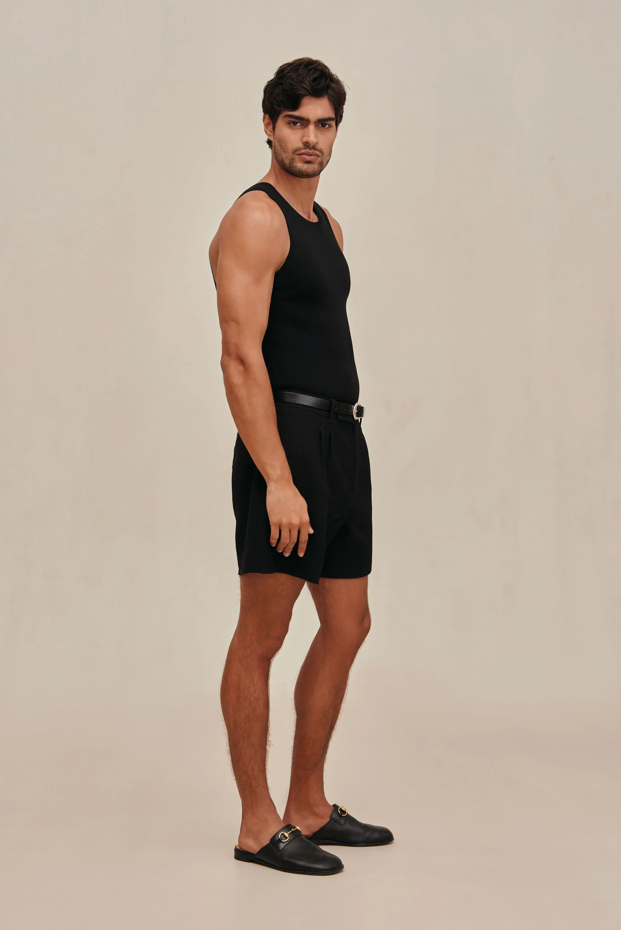 ELIOT KNIT TANK - BLACK - Image 5