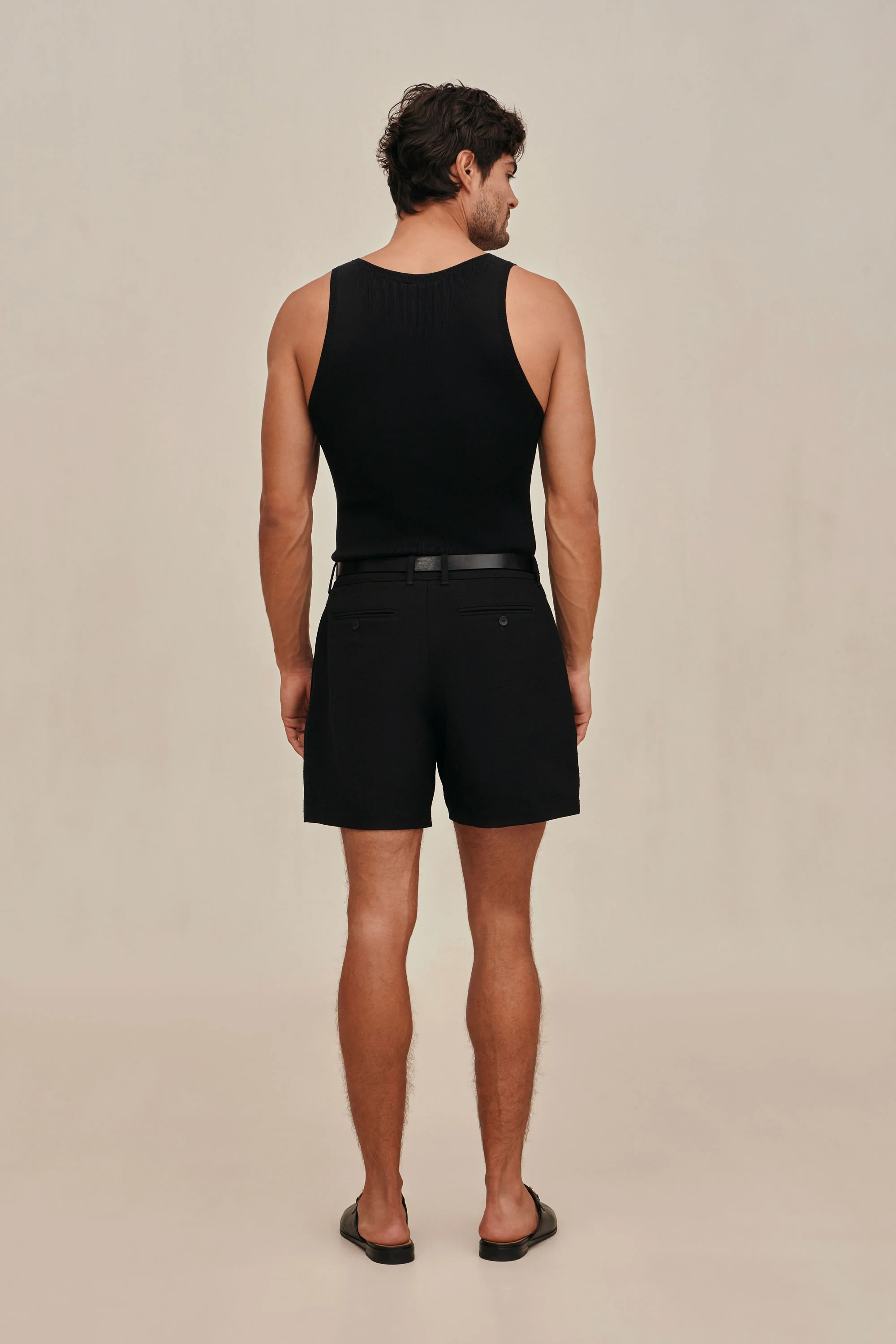 ELIOT KNIT TANK - BLACK - Image 6