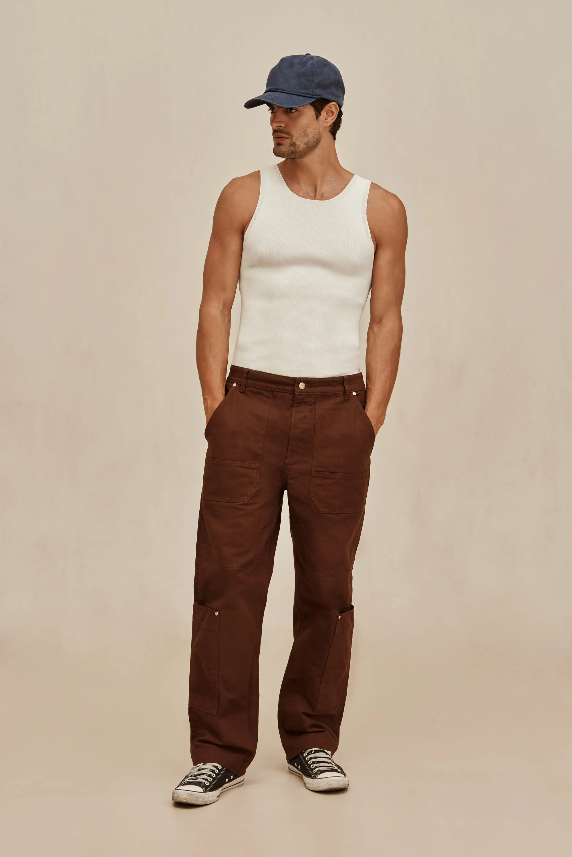 ELIOT KNIT TANK - OFF WHITE - Image 2