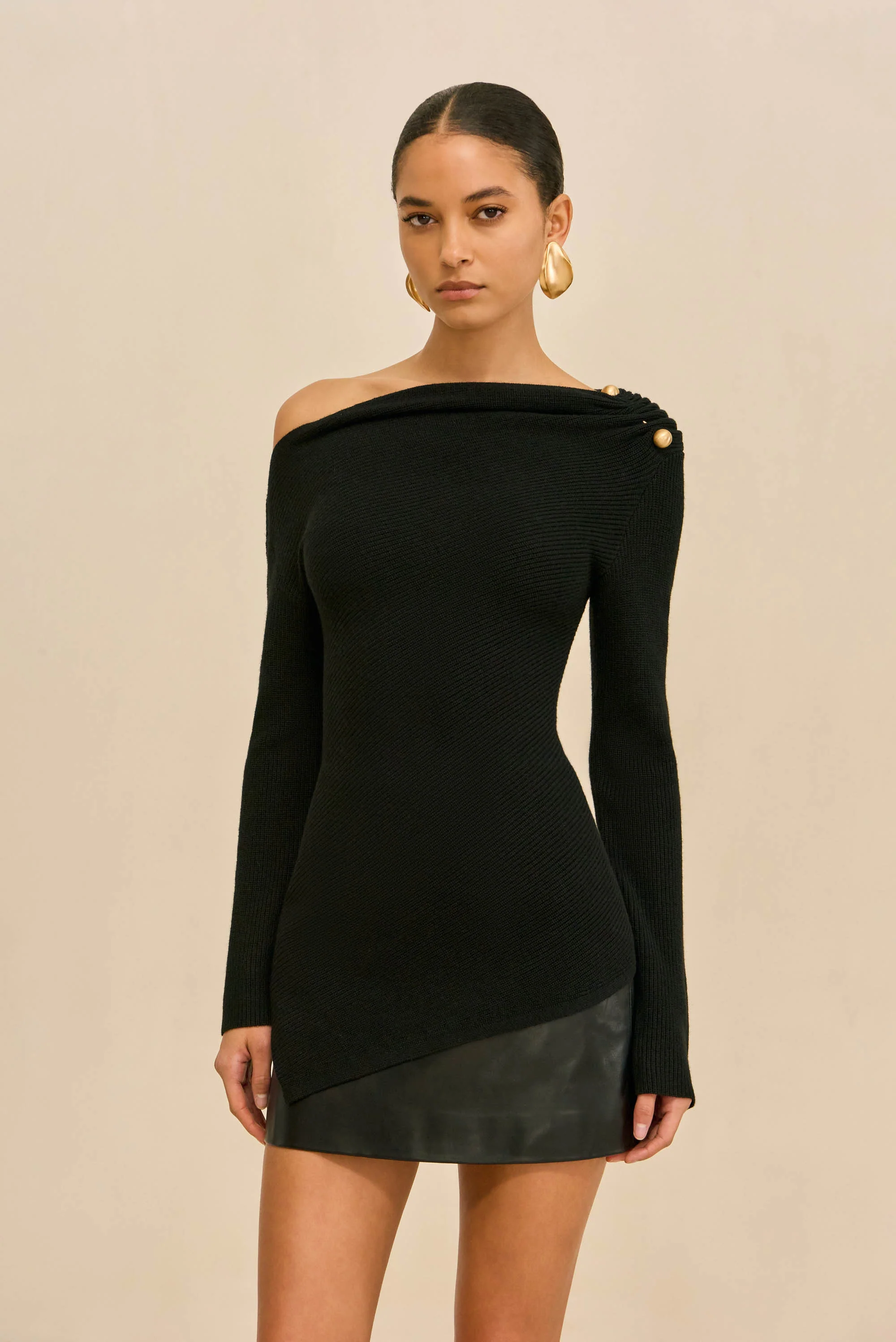 ELORY SWEATER - BLACK - Image 3