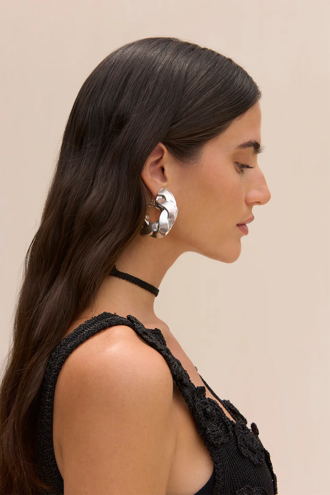 EMBER EARRING - ANTIQUE SILVER - Image 2