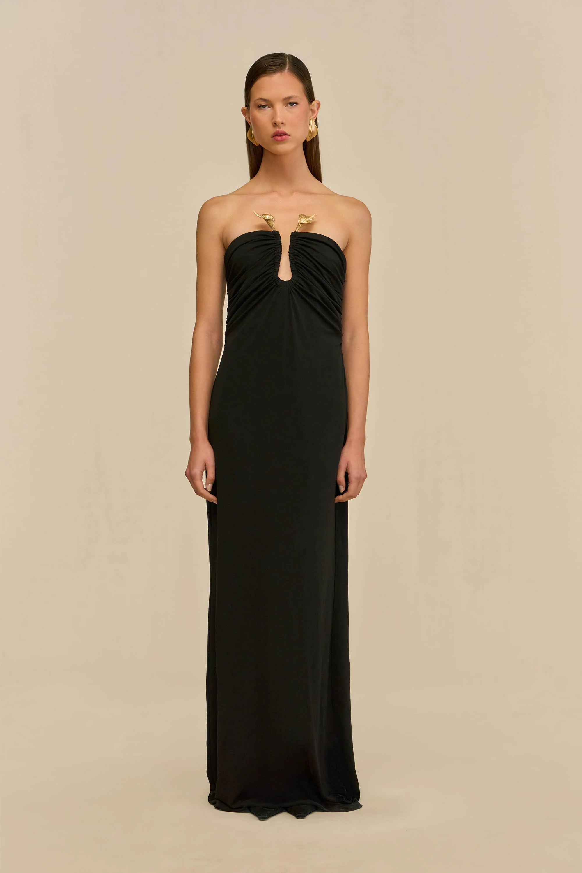EMIR GOWN - BLACK