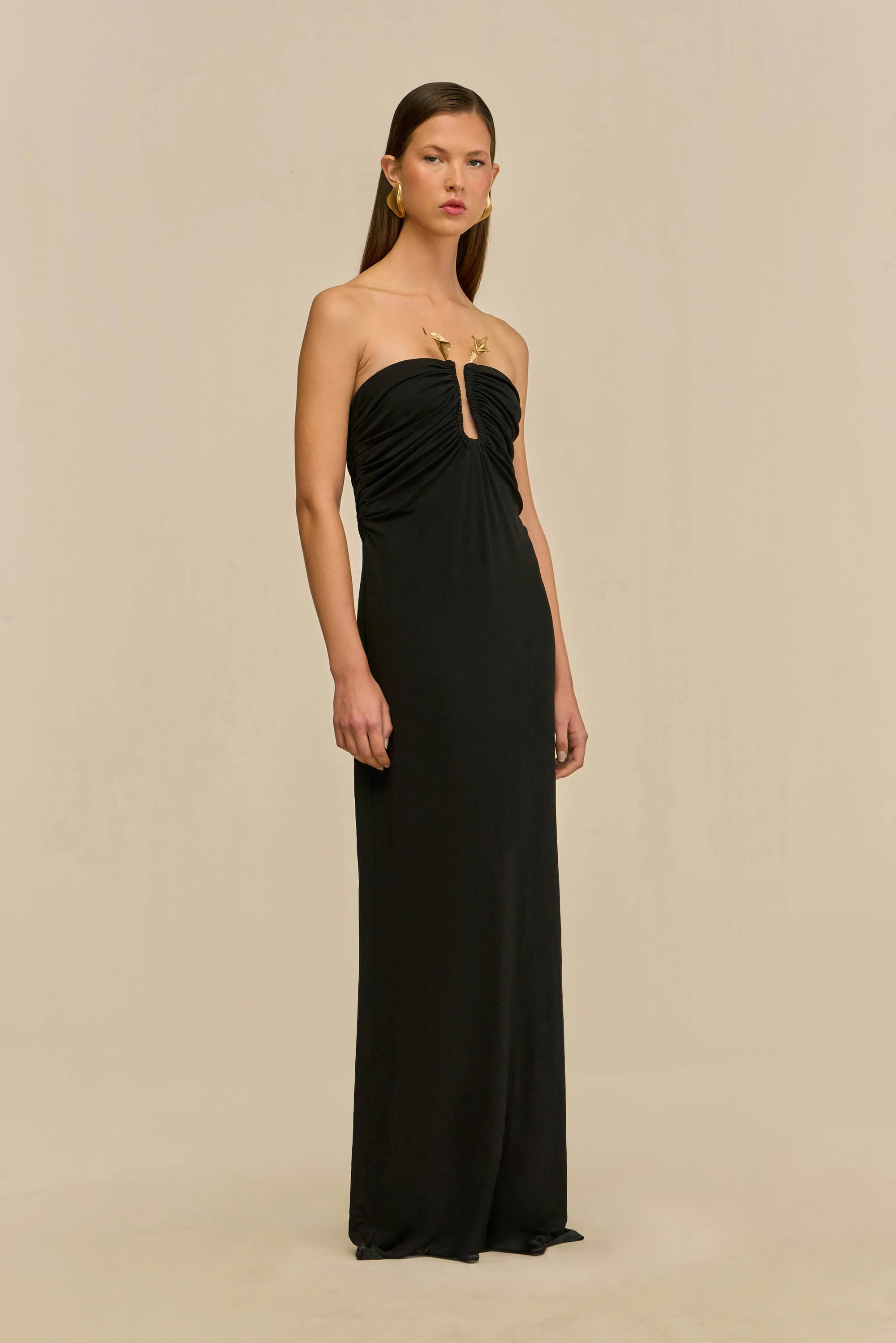 EMIR GOWN - BLACK - Image 4