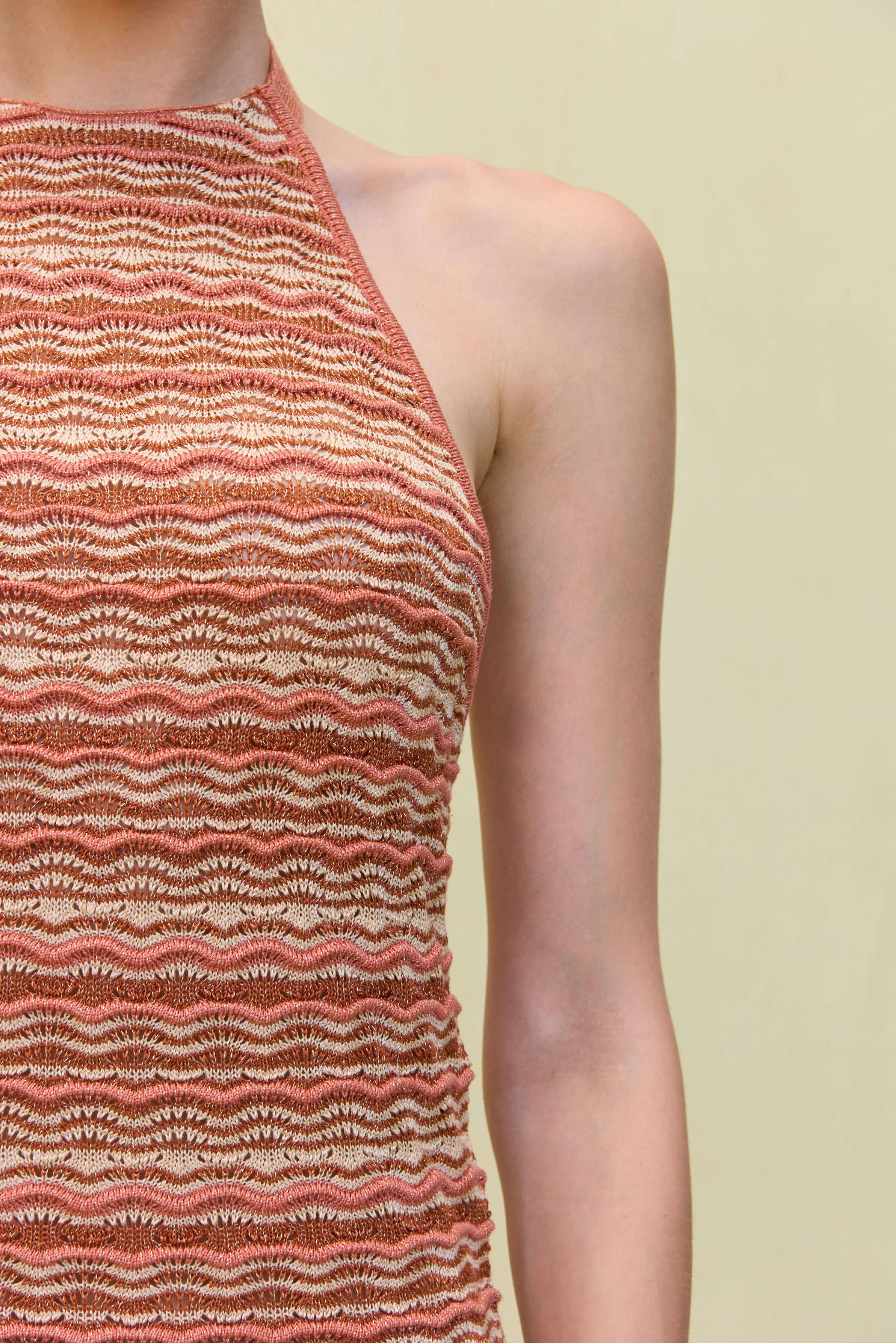 ERINA KNIT DRESS - CORALLO MULTI - Image 5