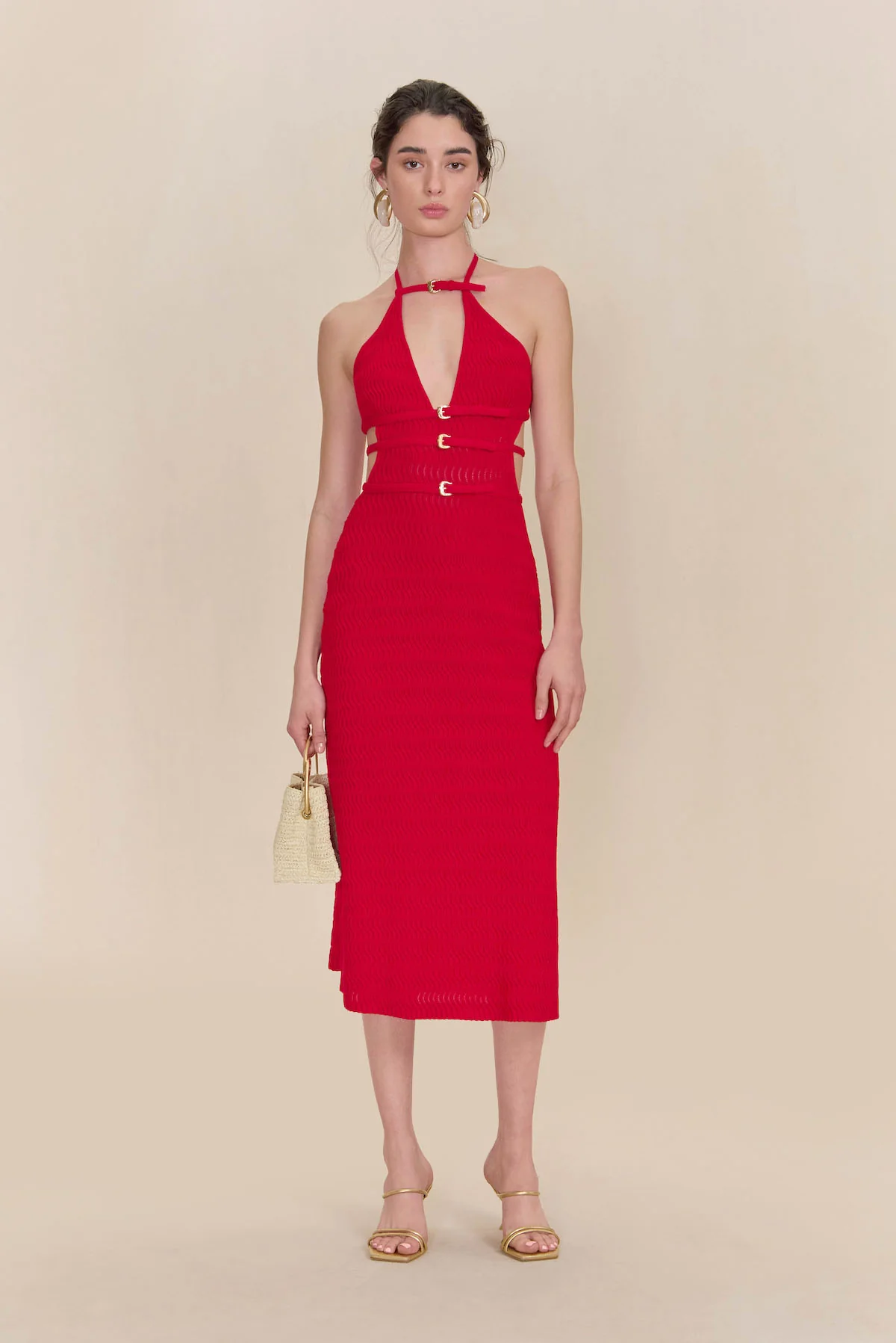 EVALEIGH KNIT DRESS - GHERMEZ