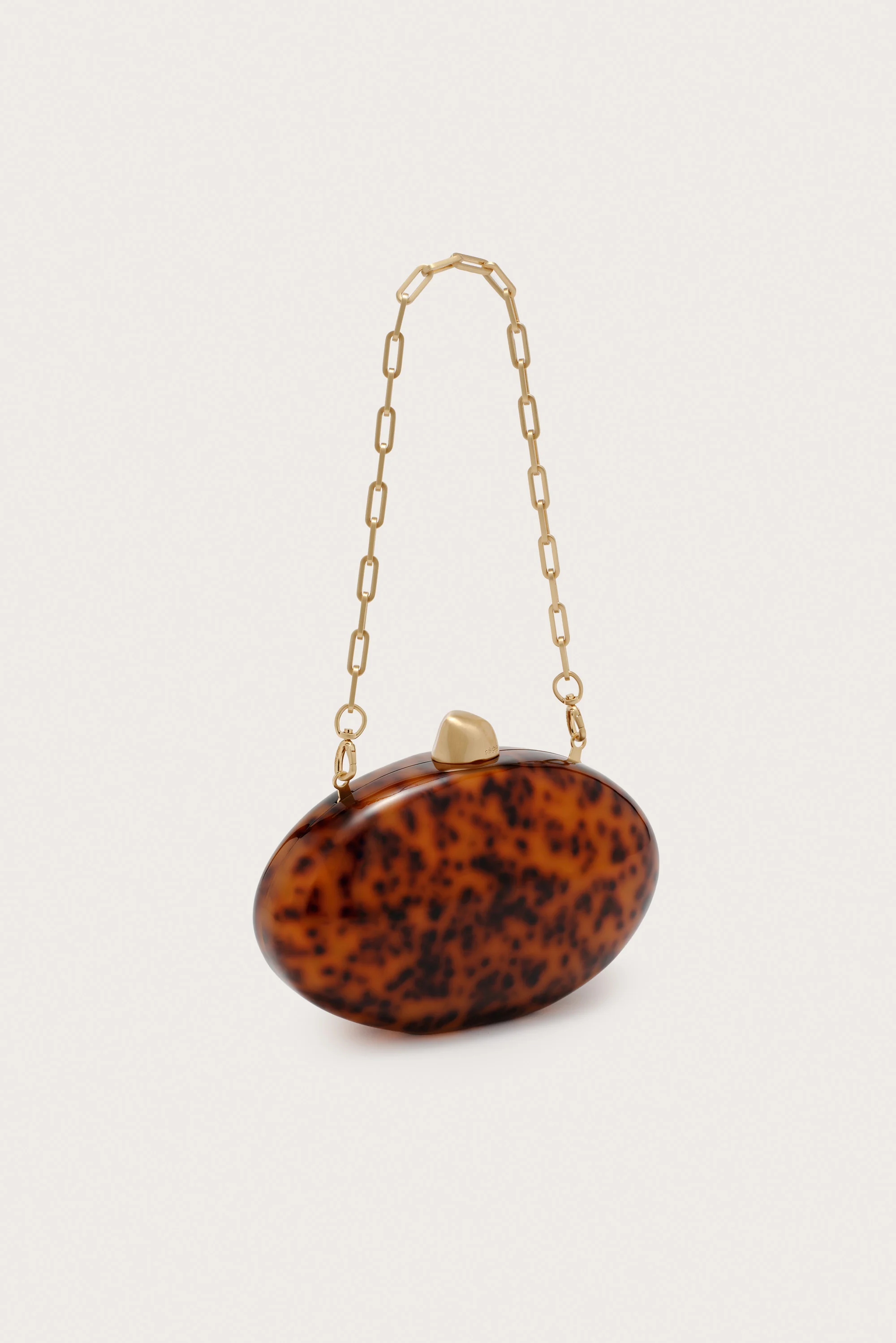 EVIANA CLUTCH - CARAMEL TORTOISE - Image 4