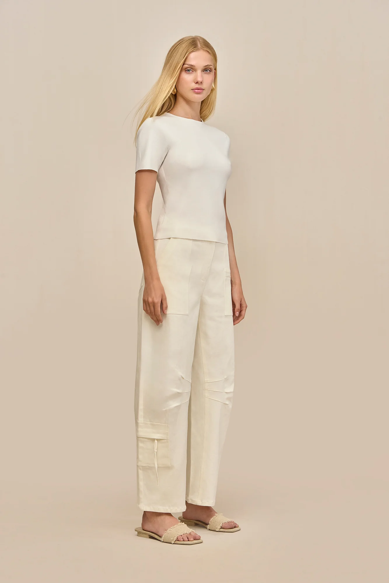 EWA PANT - OFF WHITE - Image 3