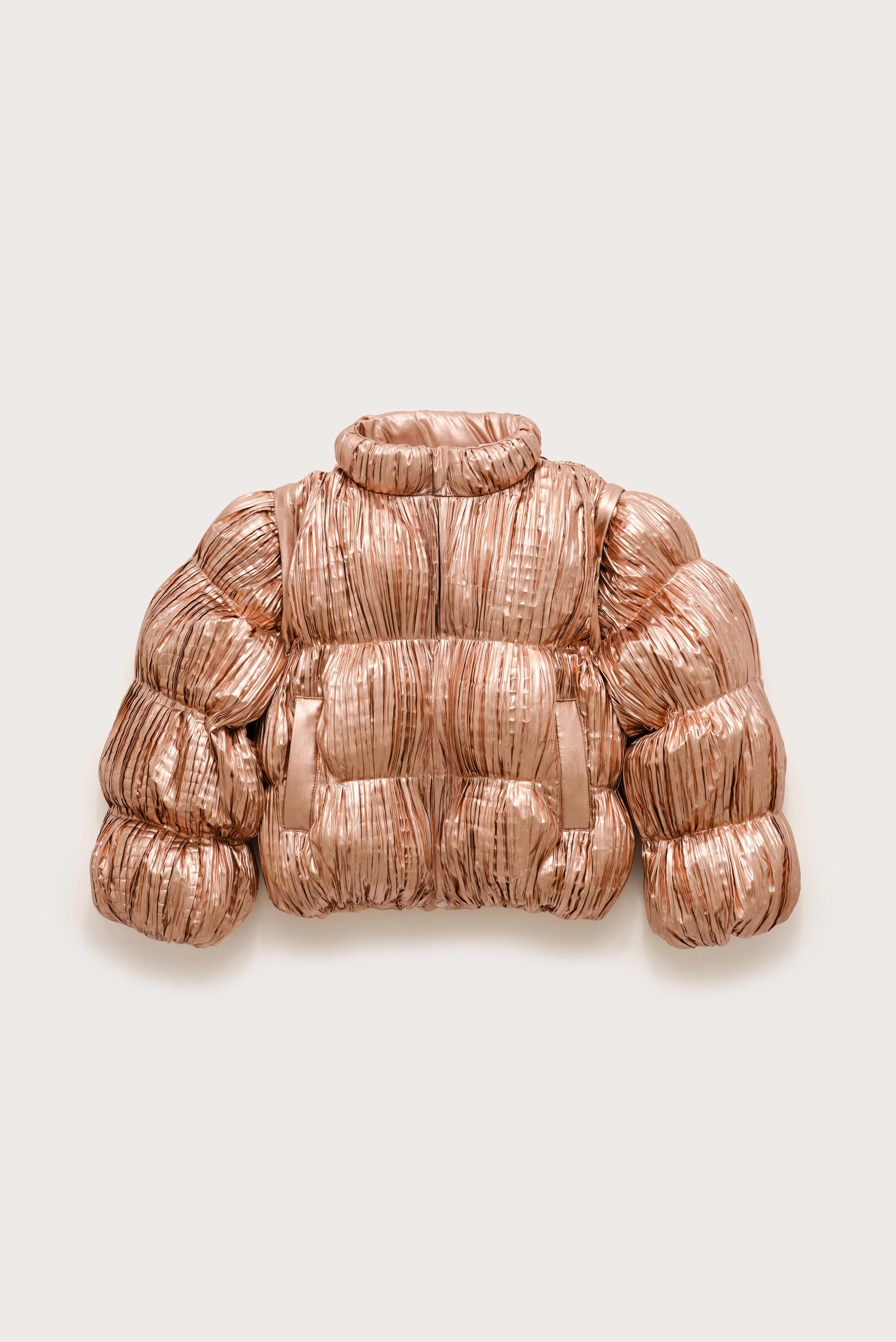 KIDS FRANNIE CONVERTIBLE JACKET - PETAL METALLIC - Image 2