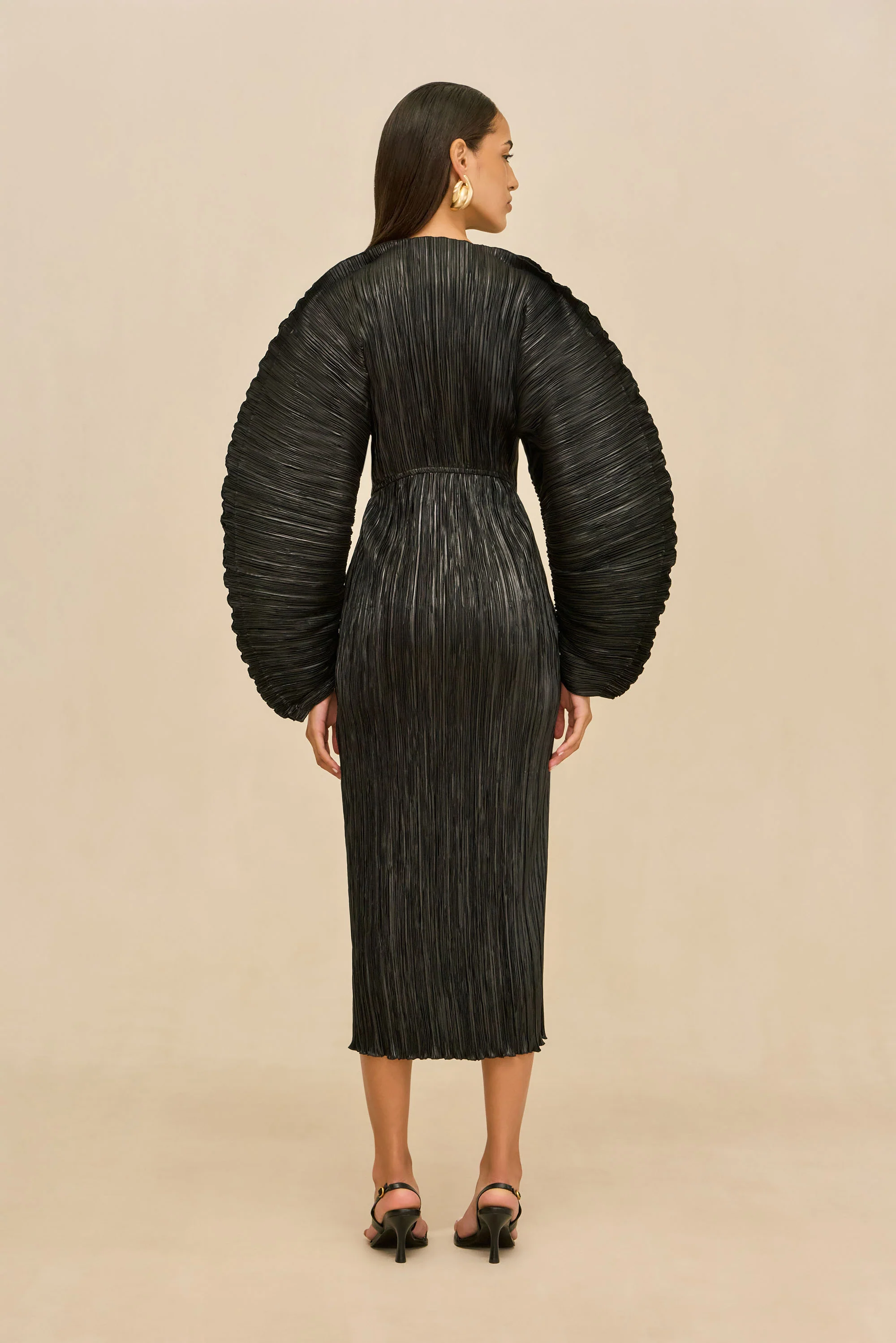 FREDA DRESS - BLACK - Image 5