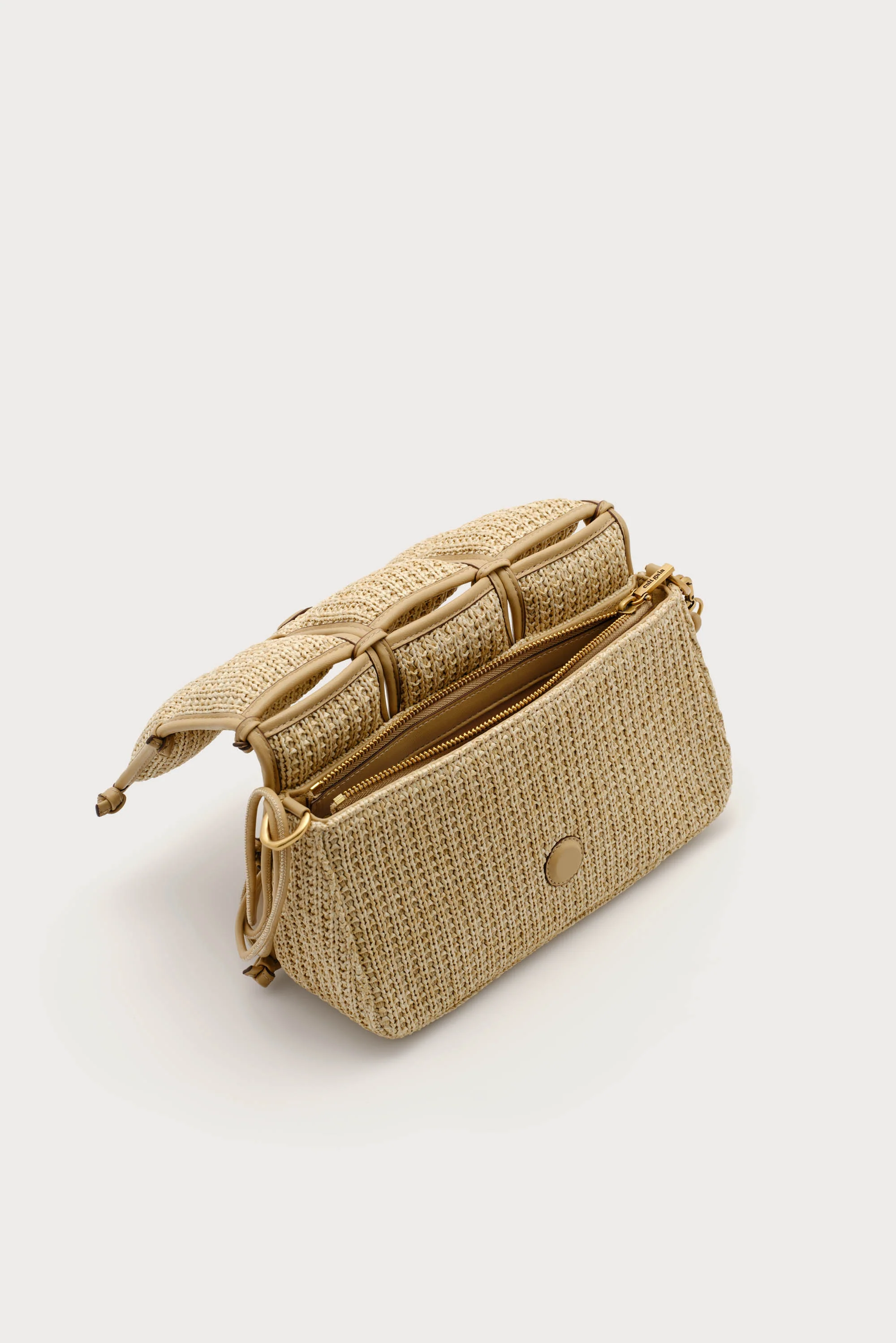 GAIA PUFF CROSSBODY BAG - NATURAL - Image 5