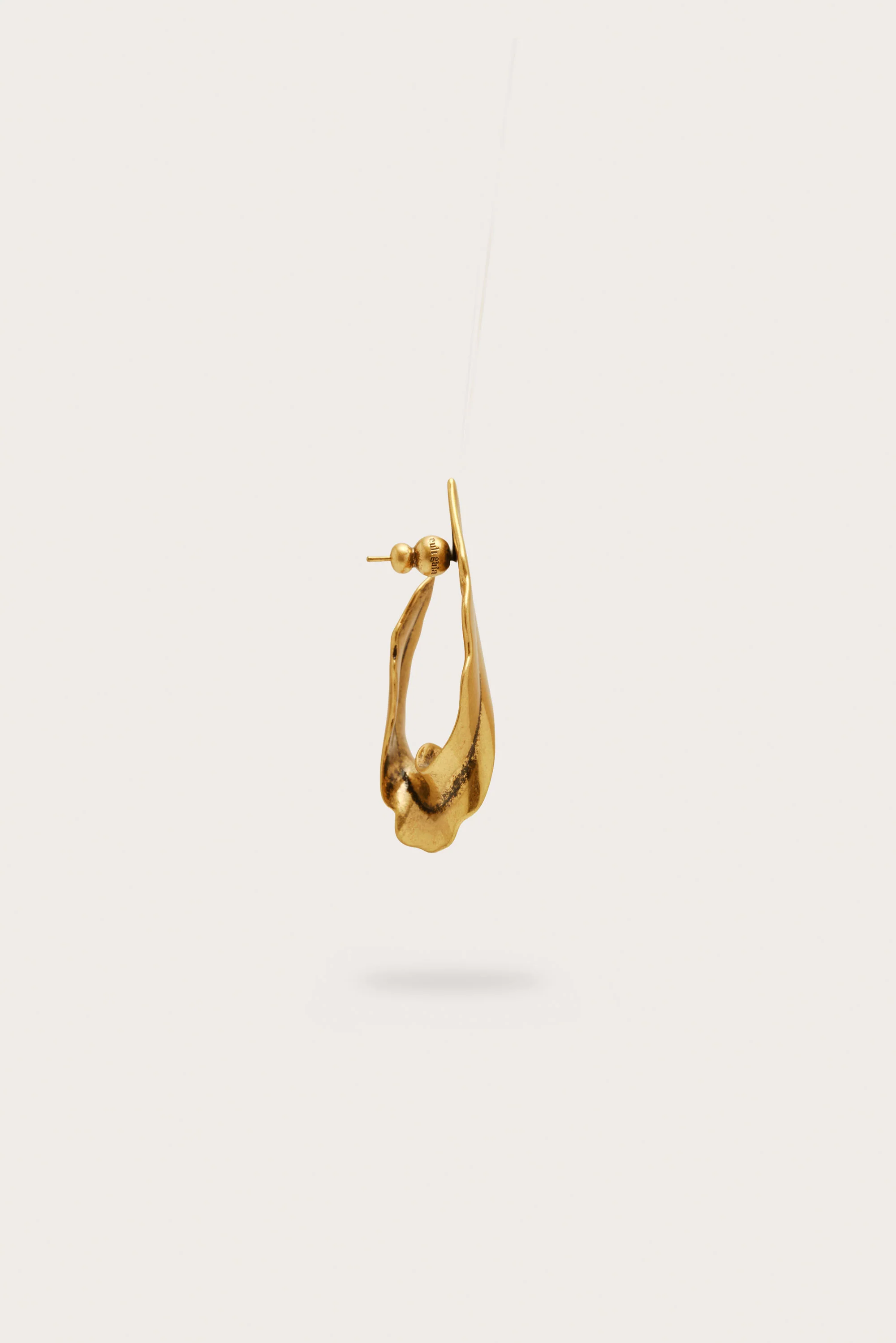 GIADA EARRING - ANTIQUE BRASS - Image 4
