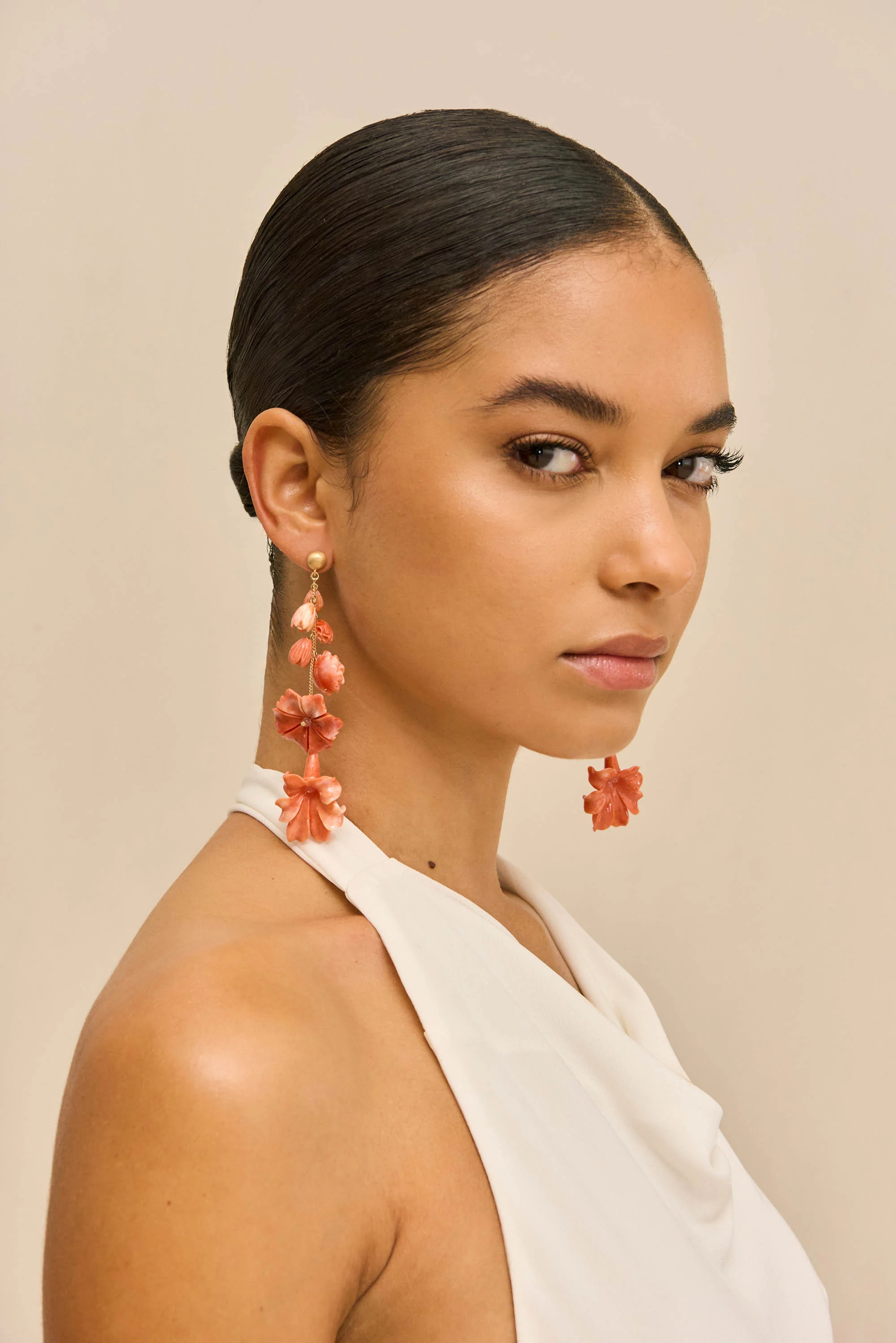GIANA EARRING - ROSE WATER - Image 2