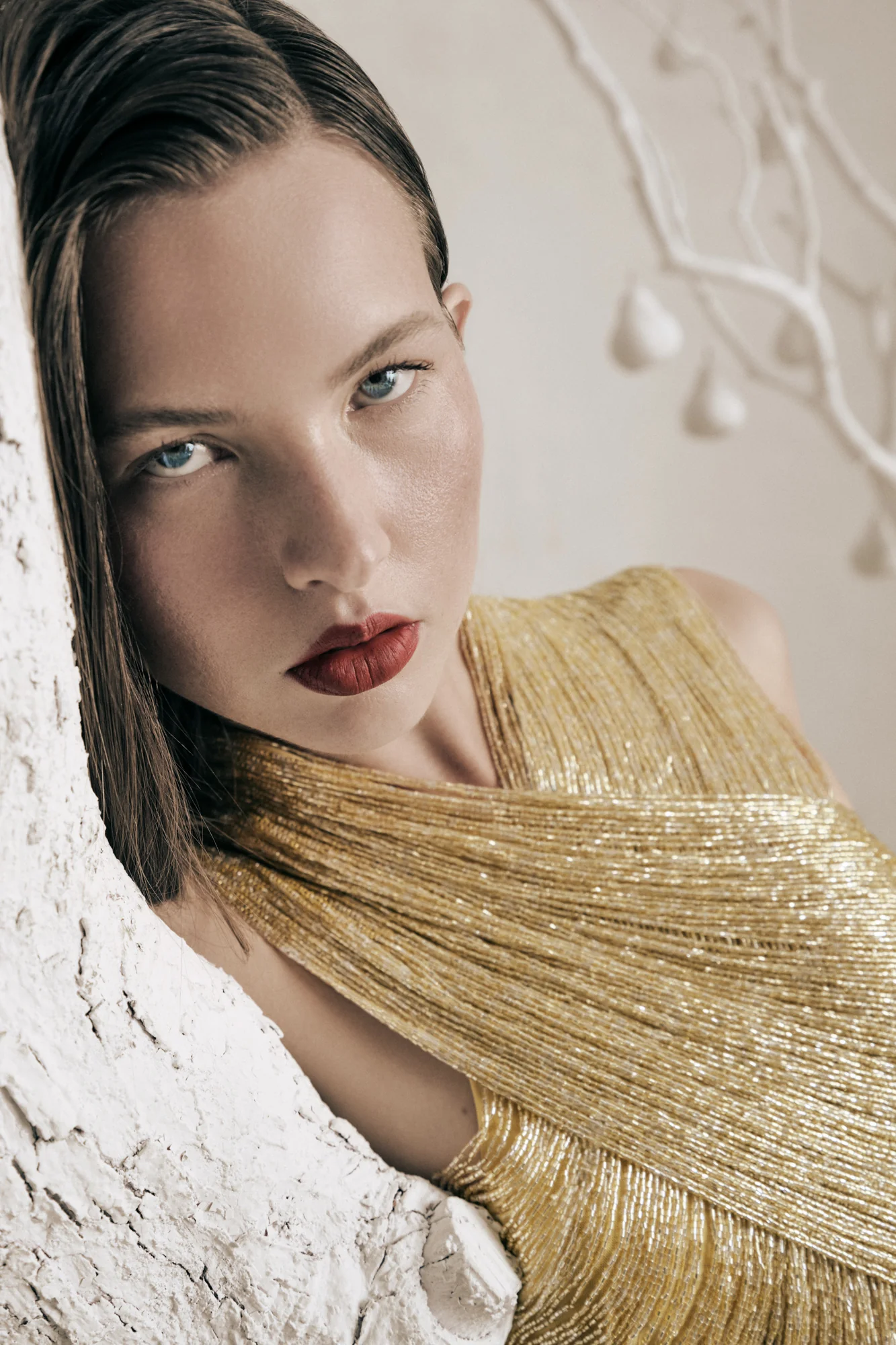 HAISLEY TOP - LIGHT GOLD - Image 2