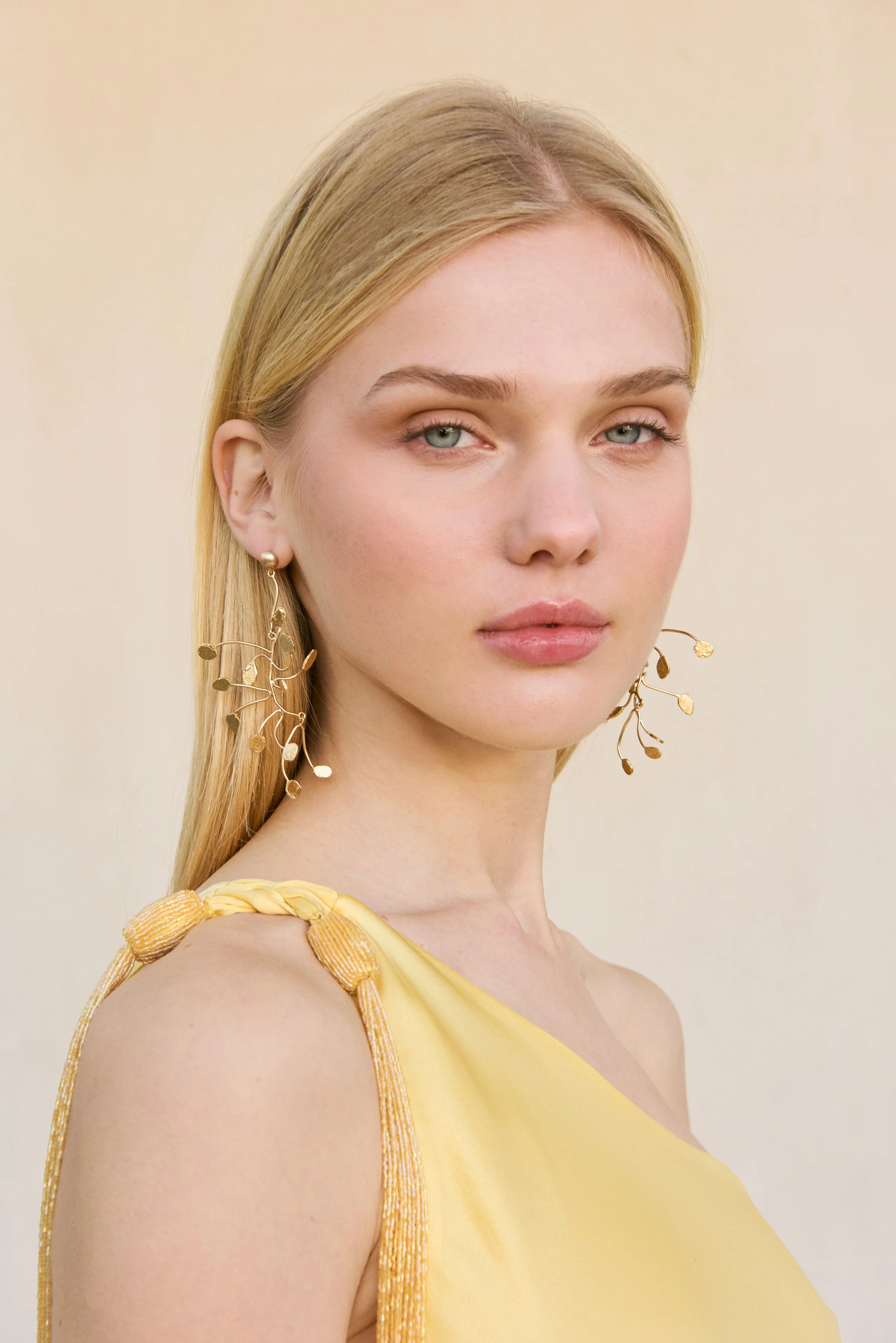 ILARIA EARRING - GOLD FOILED - Image 2