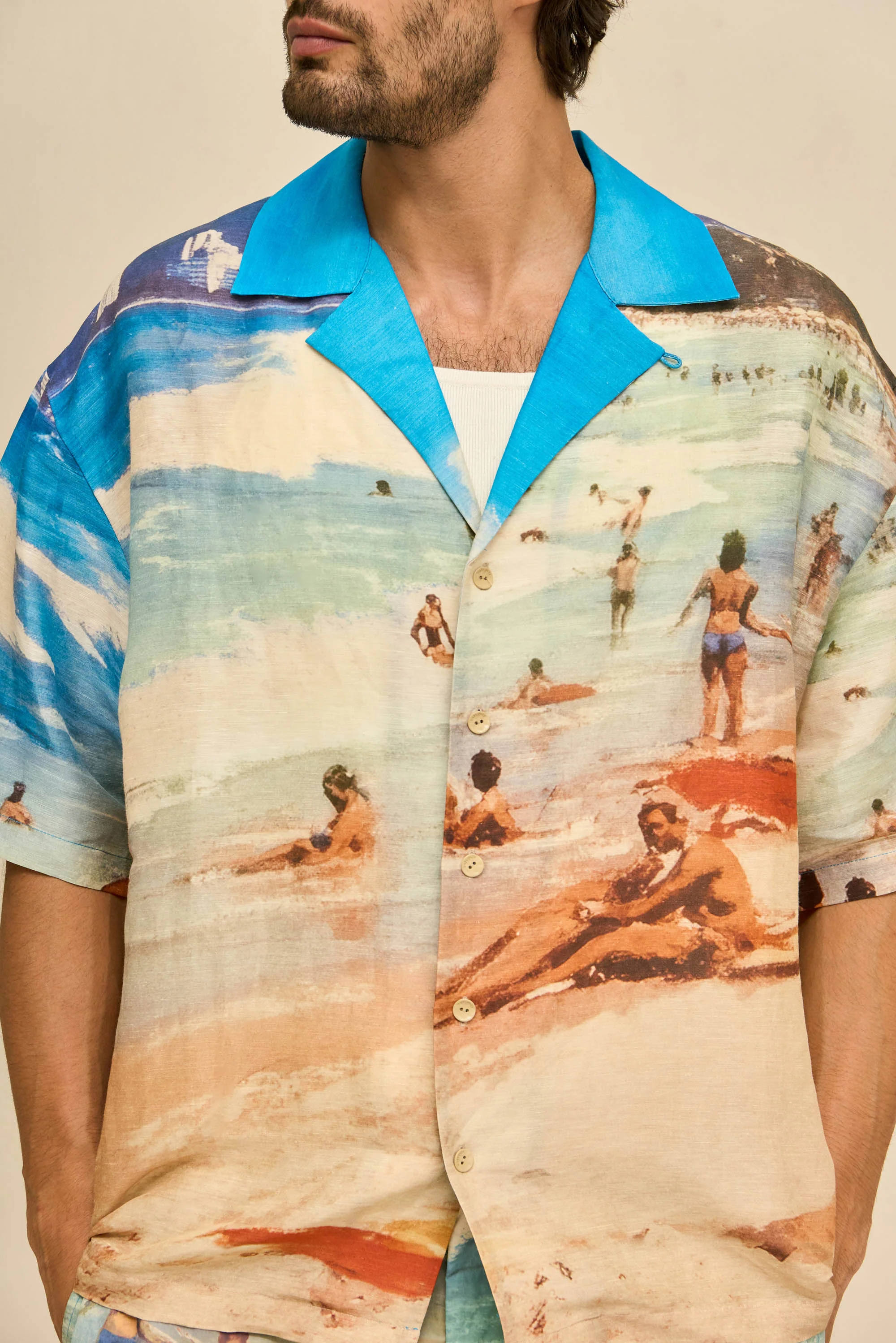 IPANEMA SHIRT - RIO BEACH PRINT - Image 2