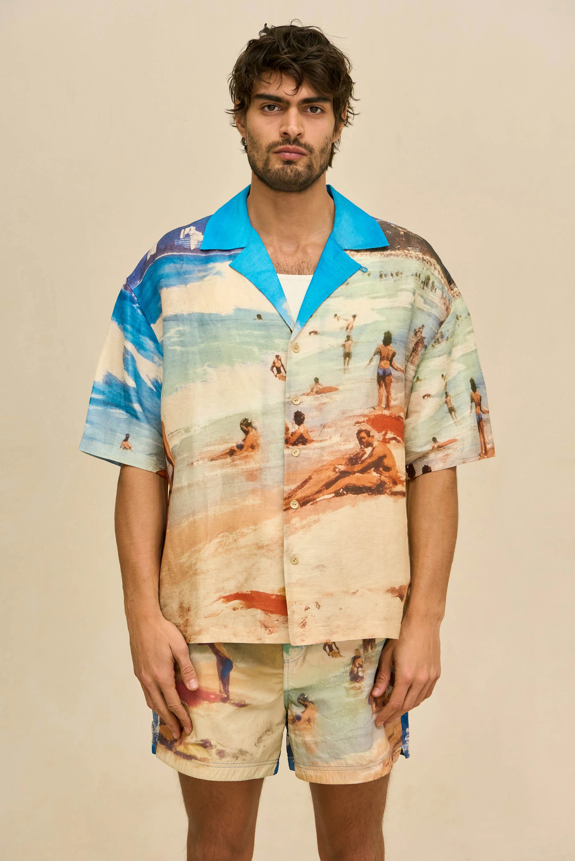 IPANEMA SHIRT - RIO BEACH PRINT - Image 4