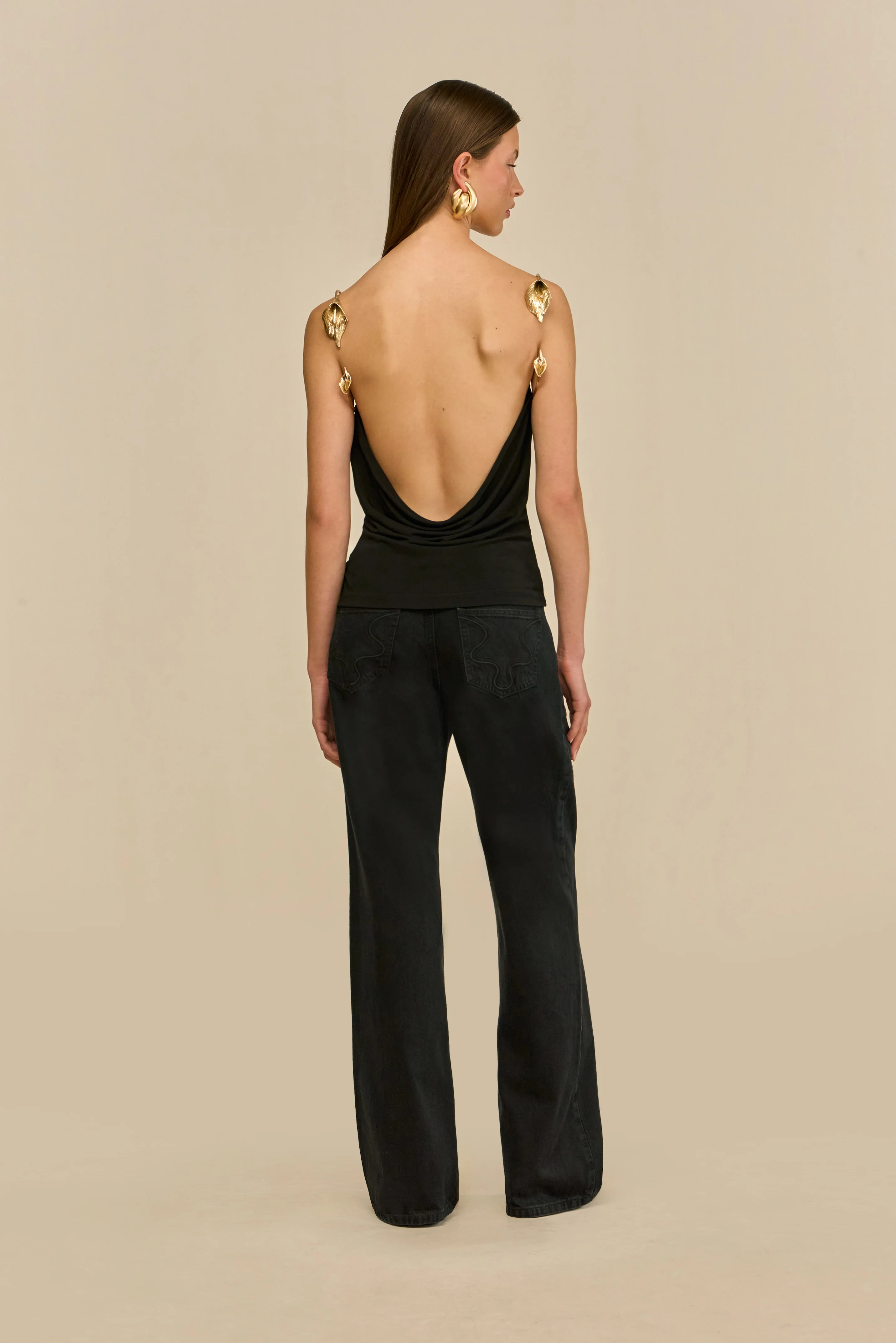 ISIAH TOP - BLACK - Image 5