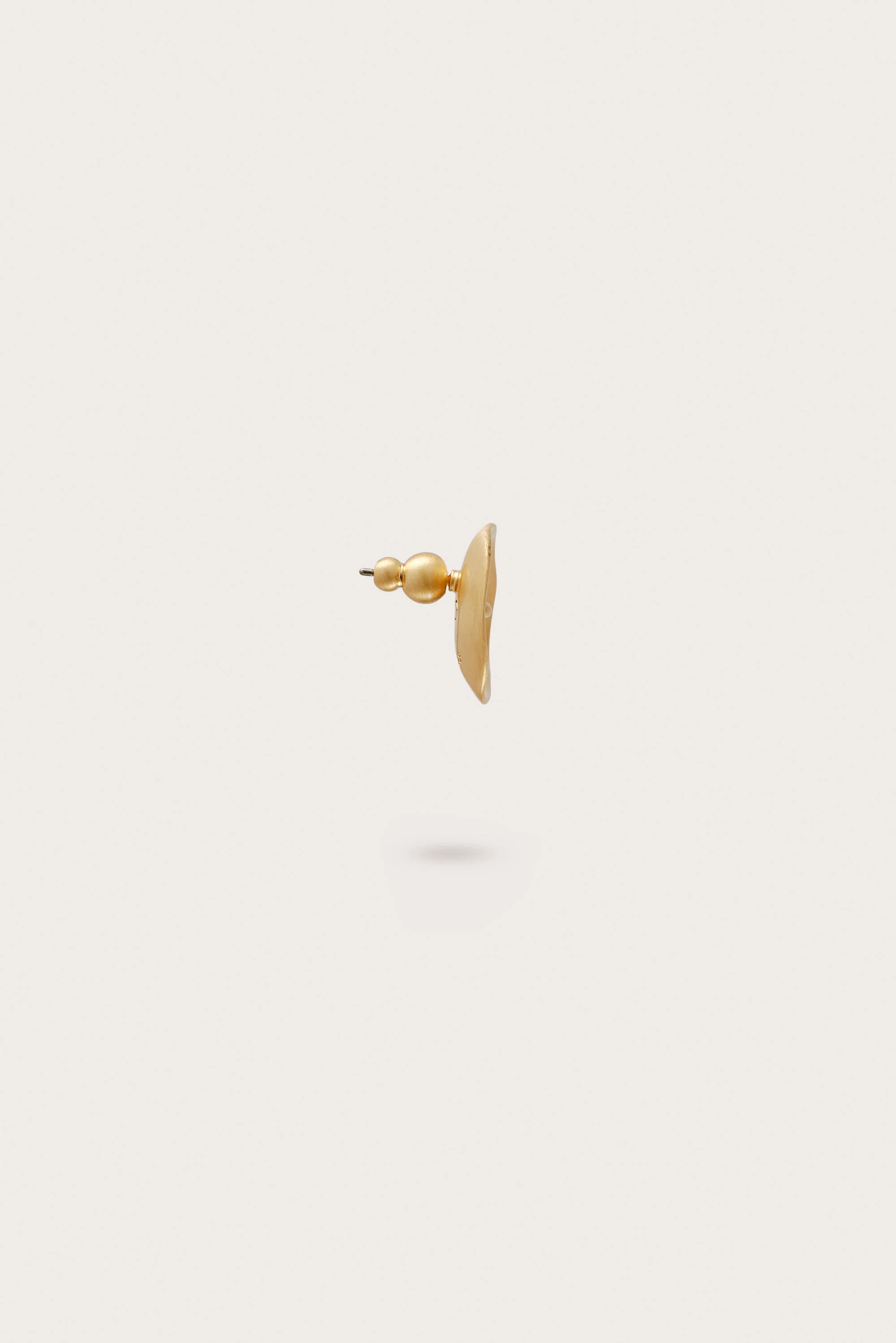 IZARA EARRING - BRUSHED BRASS - Image 4