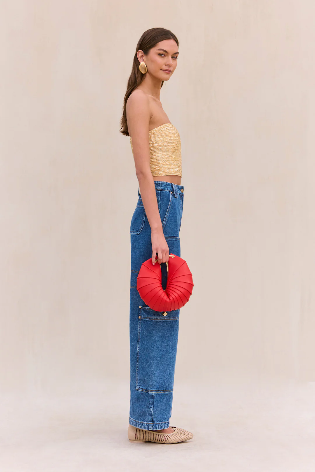 JACIRA TOP - NATURAL RAFFIA - Image 3
