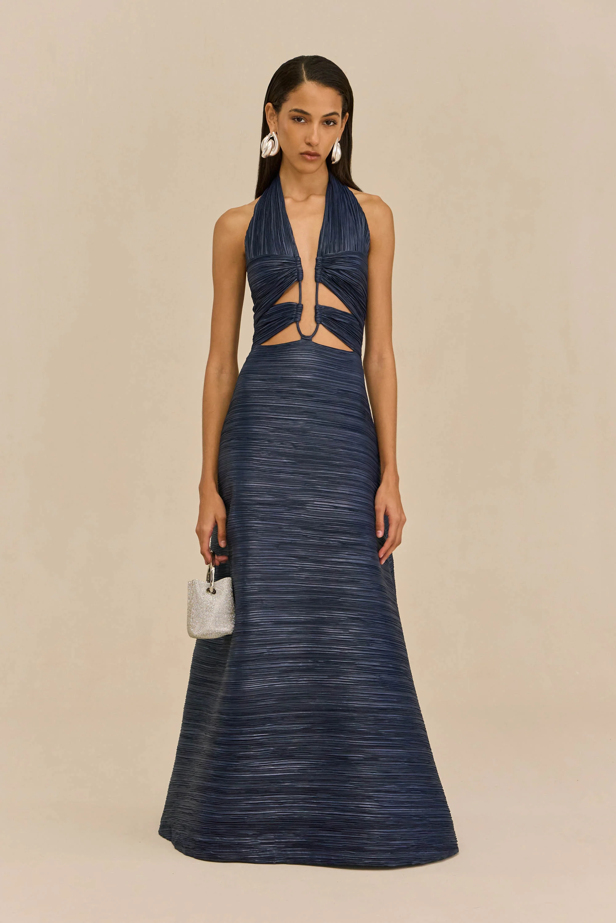 JAHZARA DRESS - DEEP LAKE
