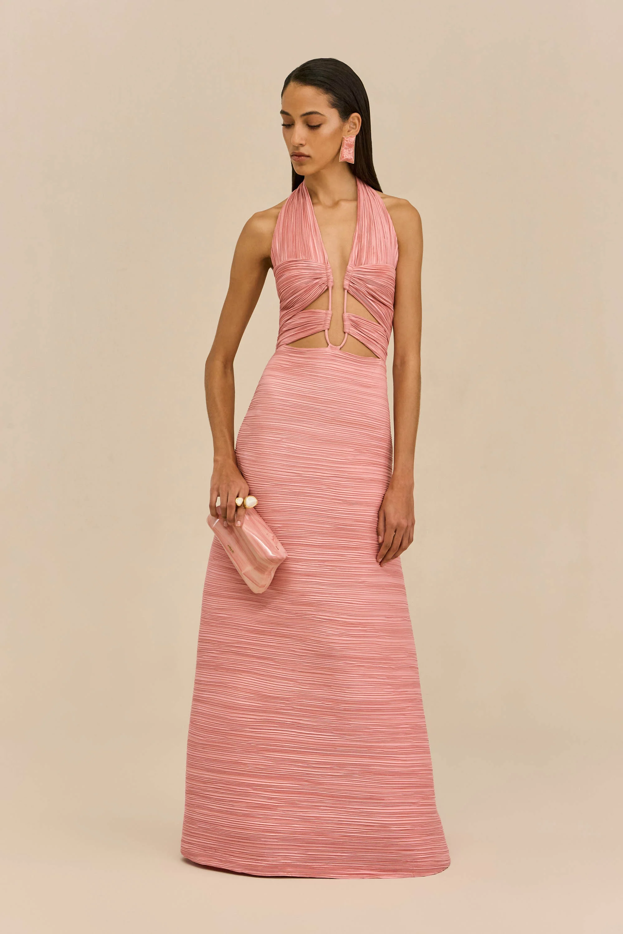 JAHZARA GOWN - PETAL PINK - Image 3