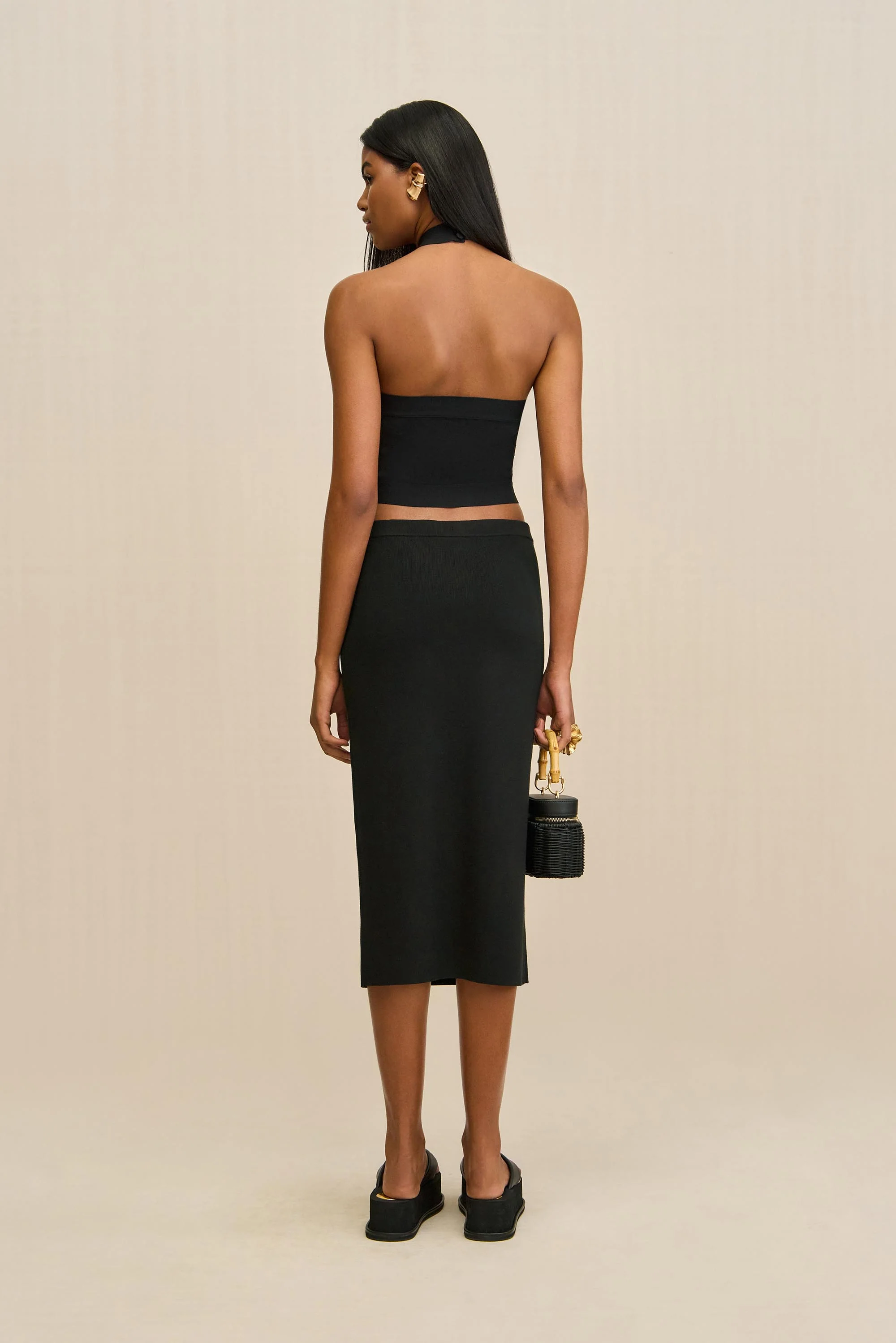 JENN SKIRT - BLACK - Image 4