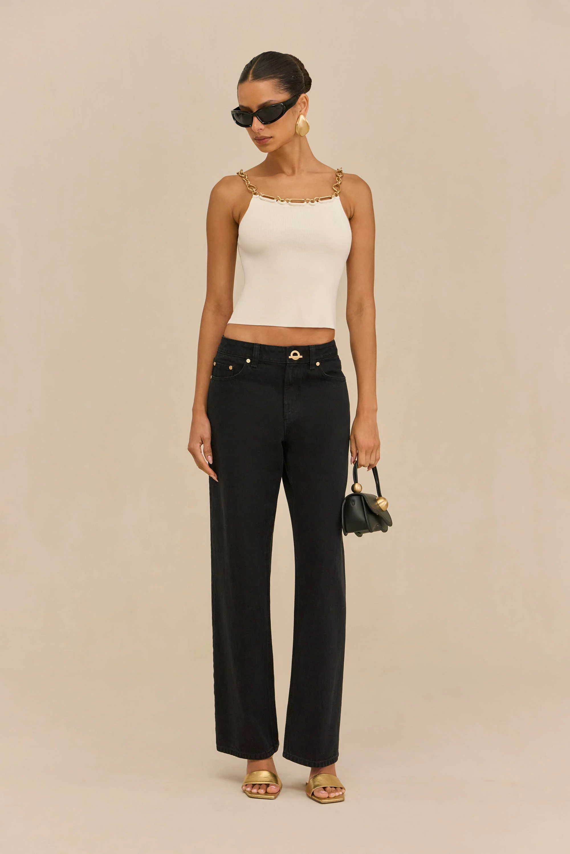 KASSANDRA KNIT TOP - OFF WHITE - Image 2