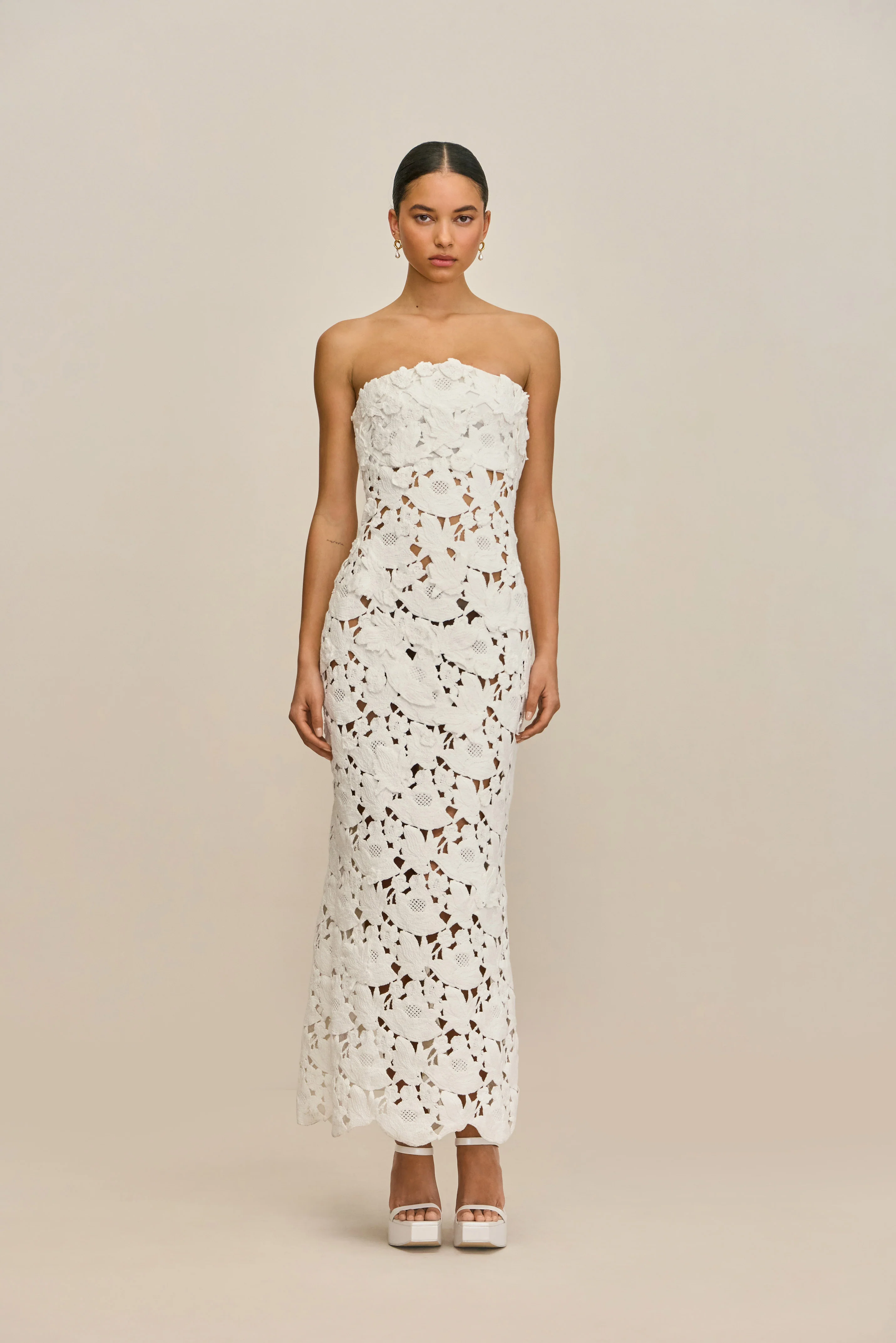 KAYLINA GOWN - OFF WHITE - Image 3