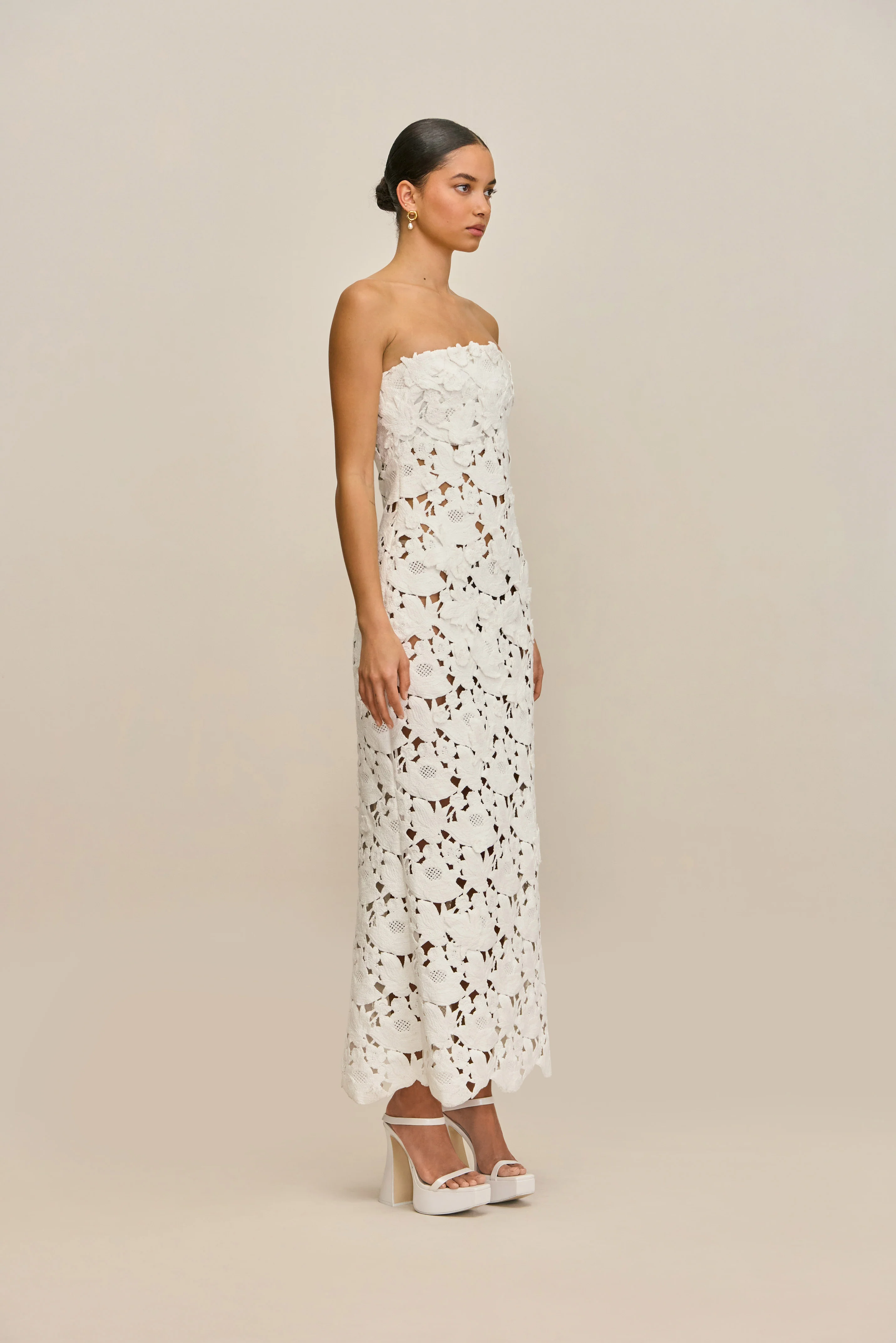 KAYLINA GOWN - OFF WHITE - Image 4