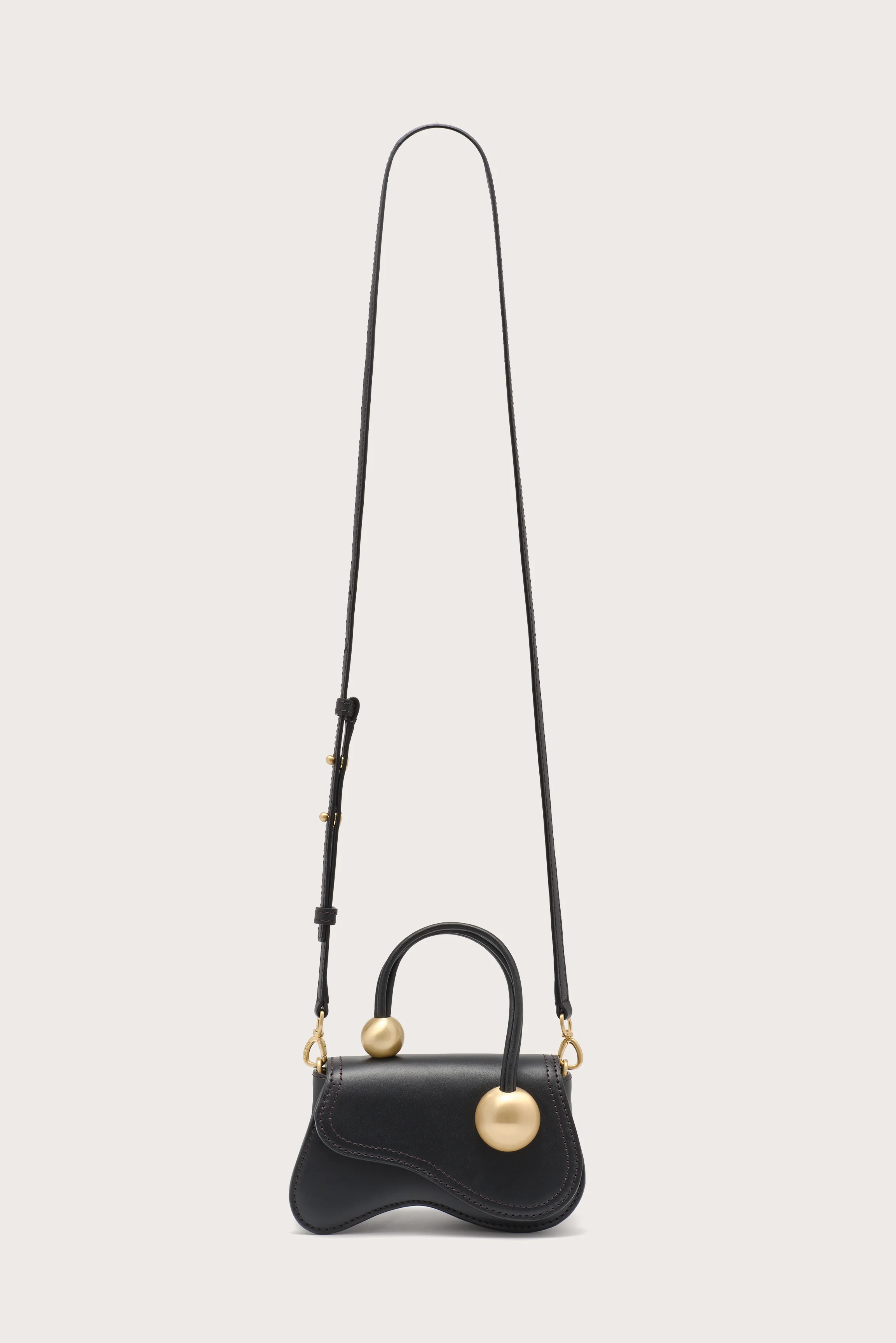 KAZIA NANO CROSSBODY BAG - BLACK - Image 6