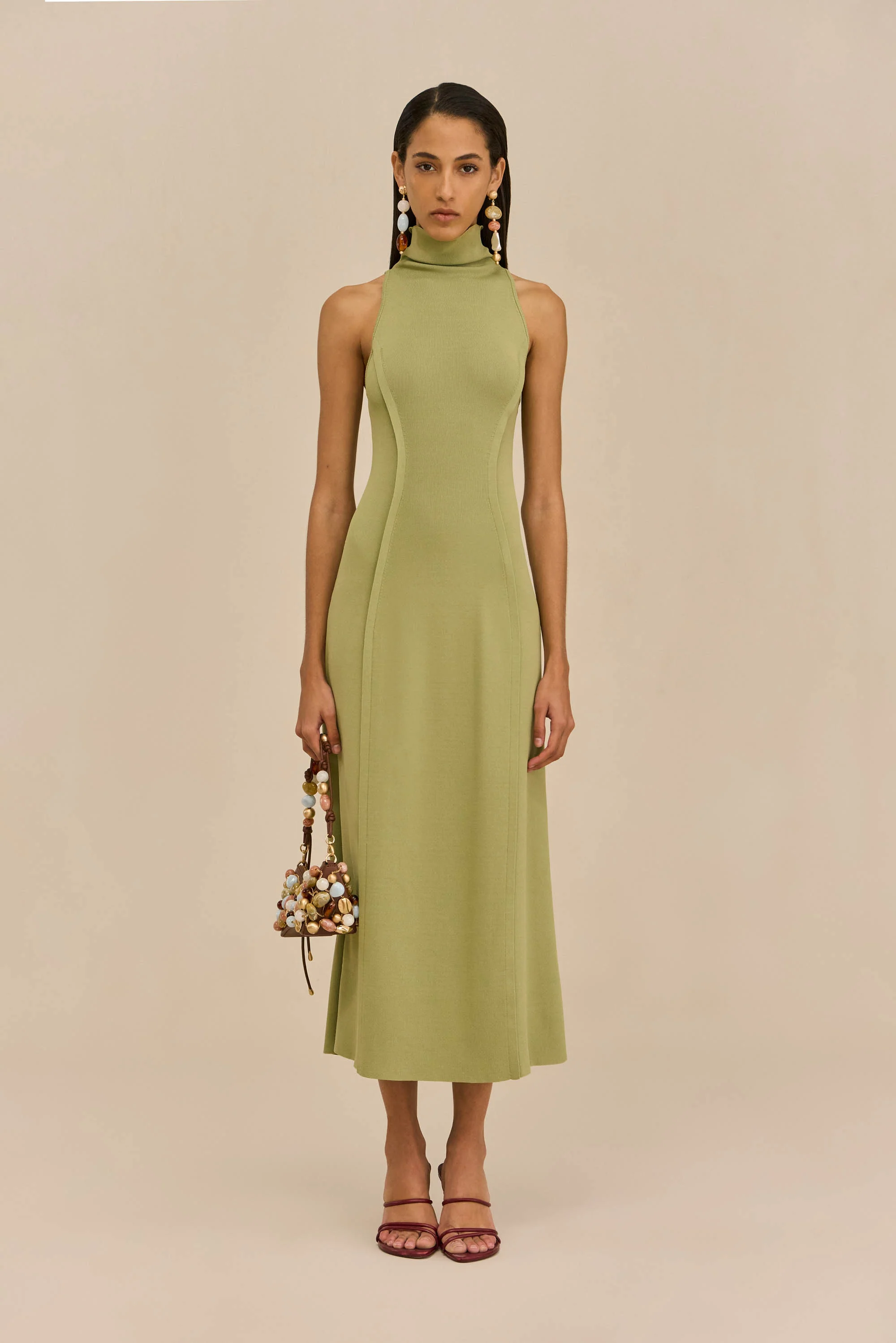 KELLER KNIT DRESS - PASTURE