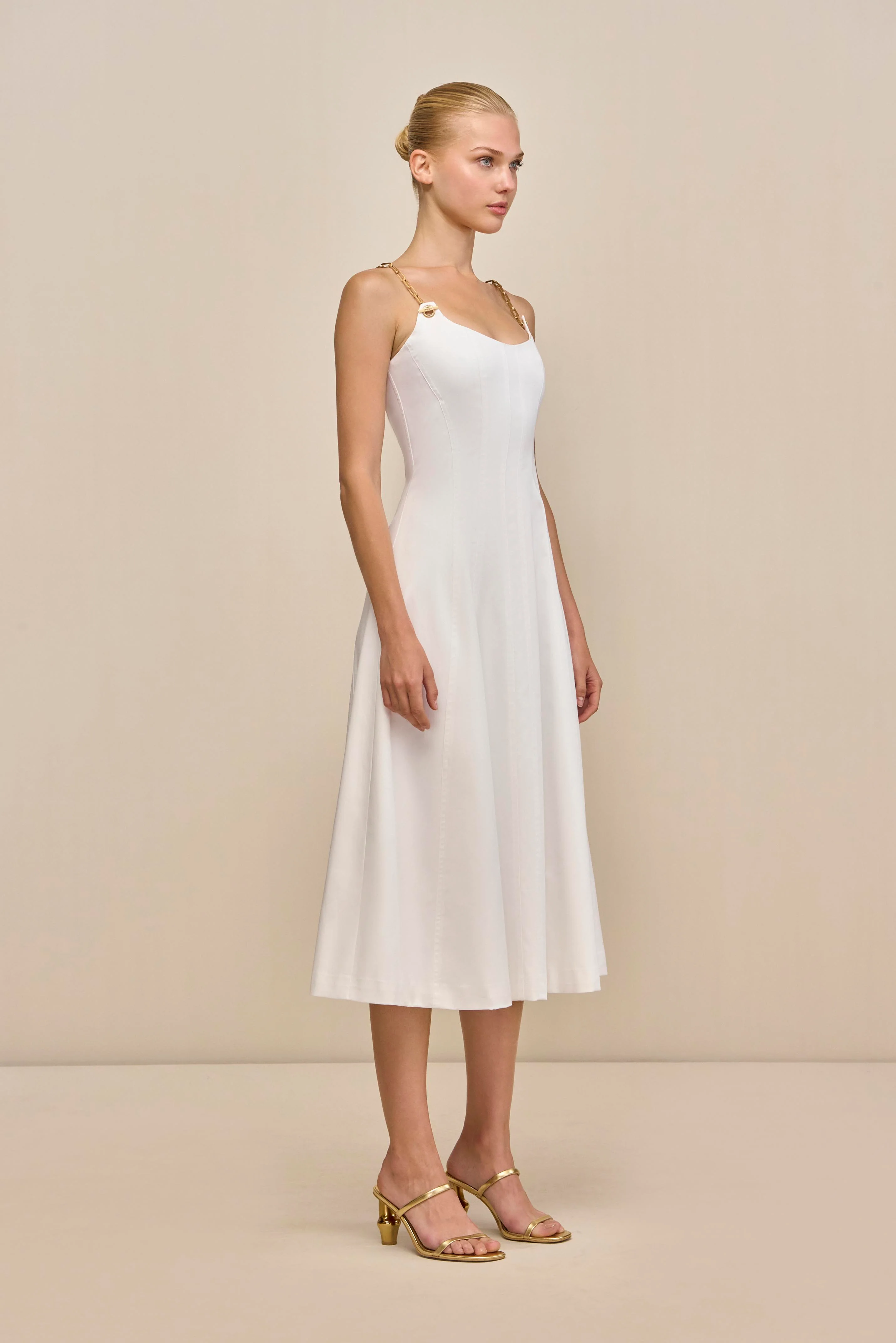 KENDRA DRESS - OFF WHITE - Image 3