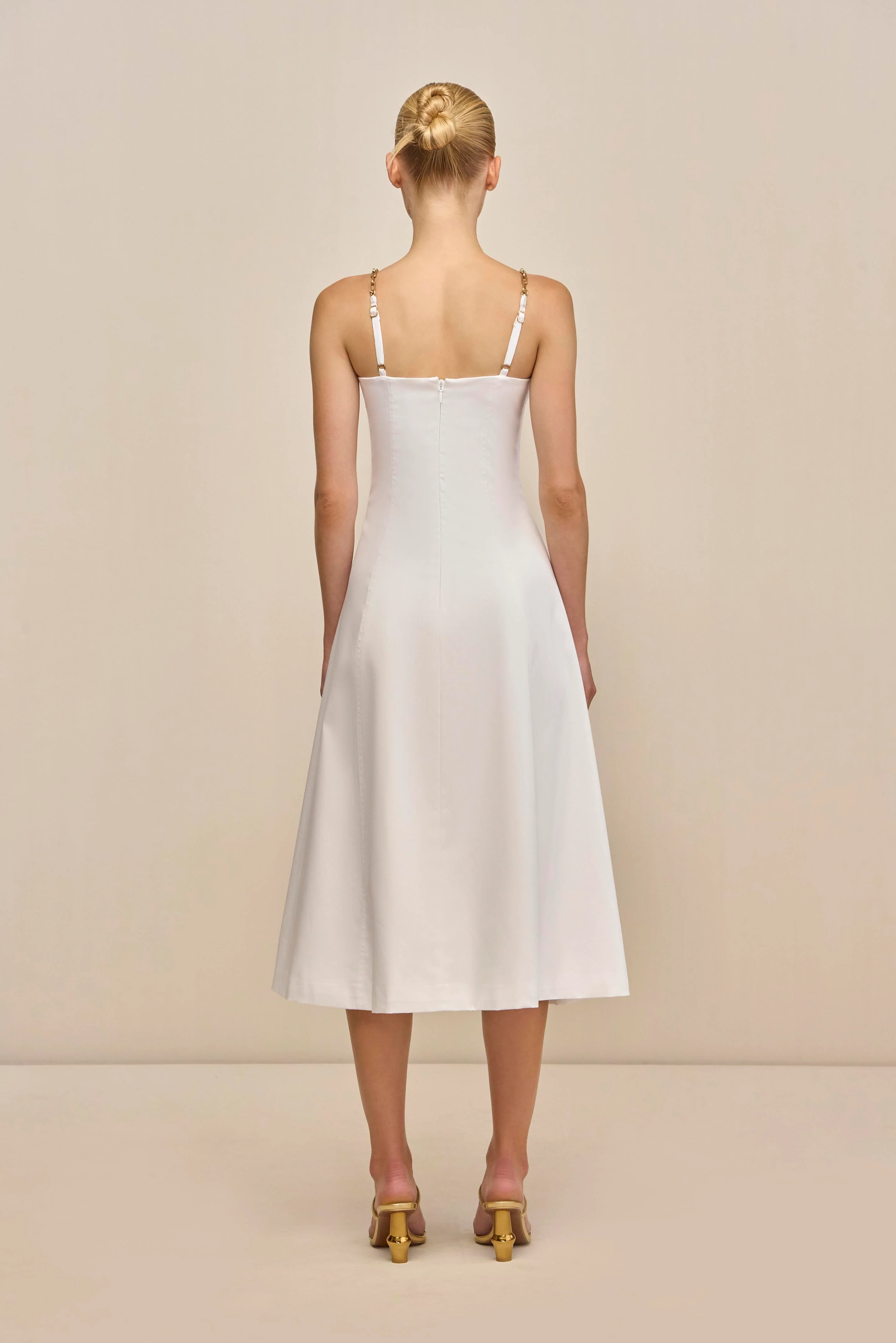 KENDRA DRESS - OFF WHITE - Image 4