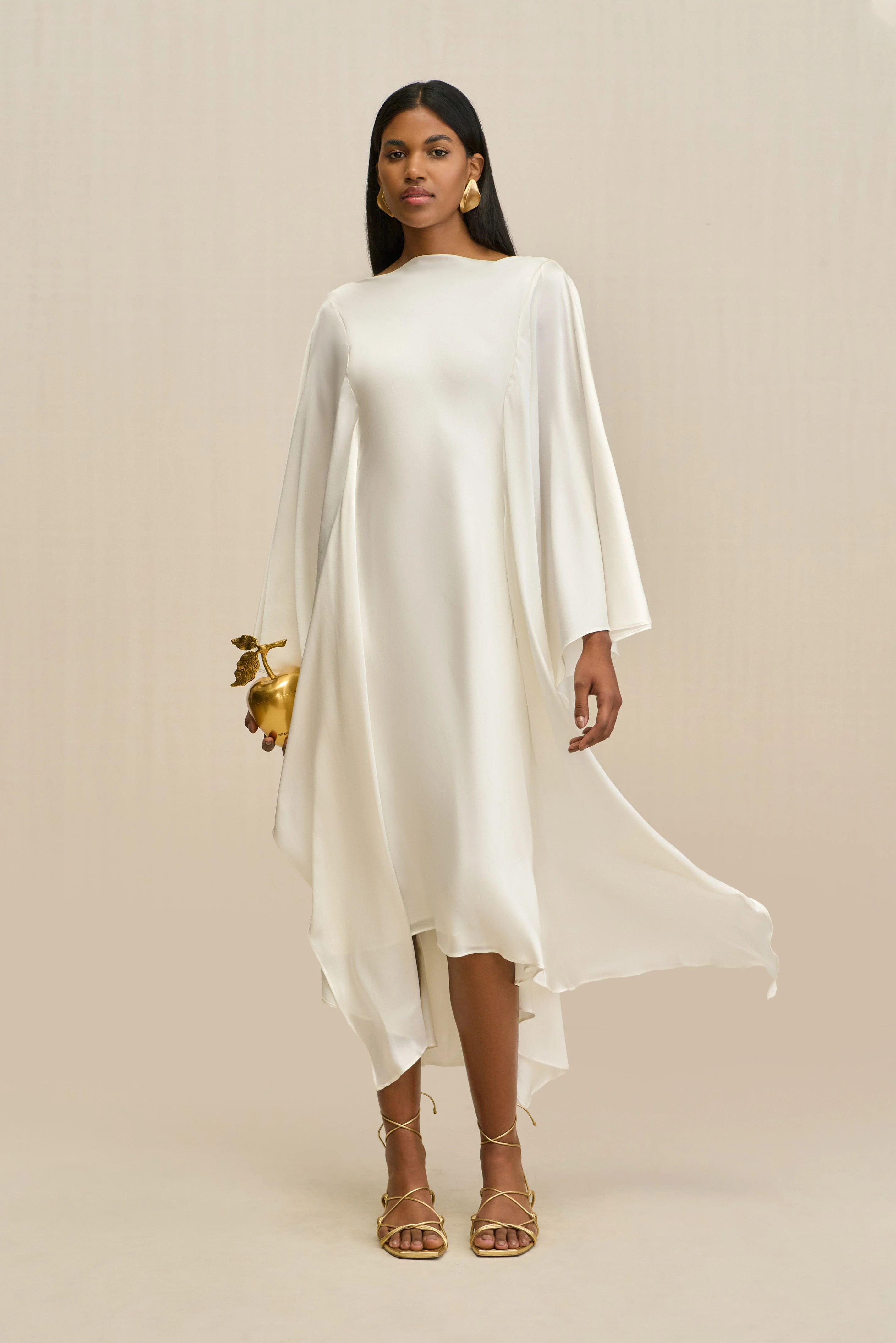 KESIA GOWN - OFF WHITE - Image 4