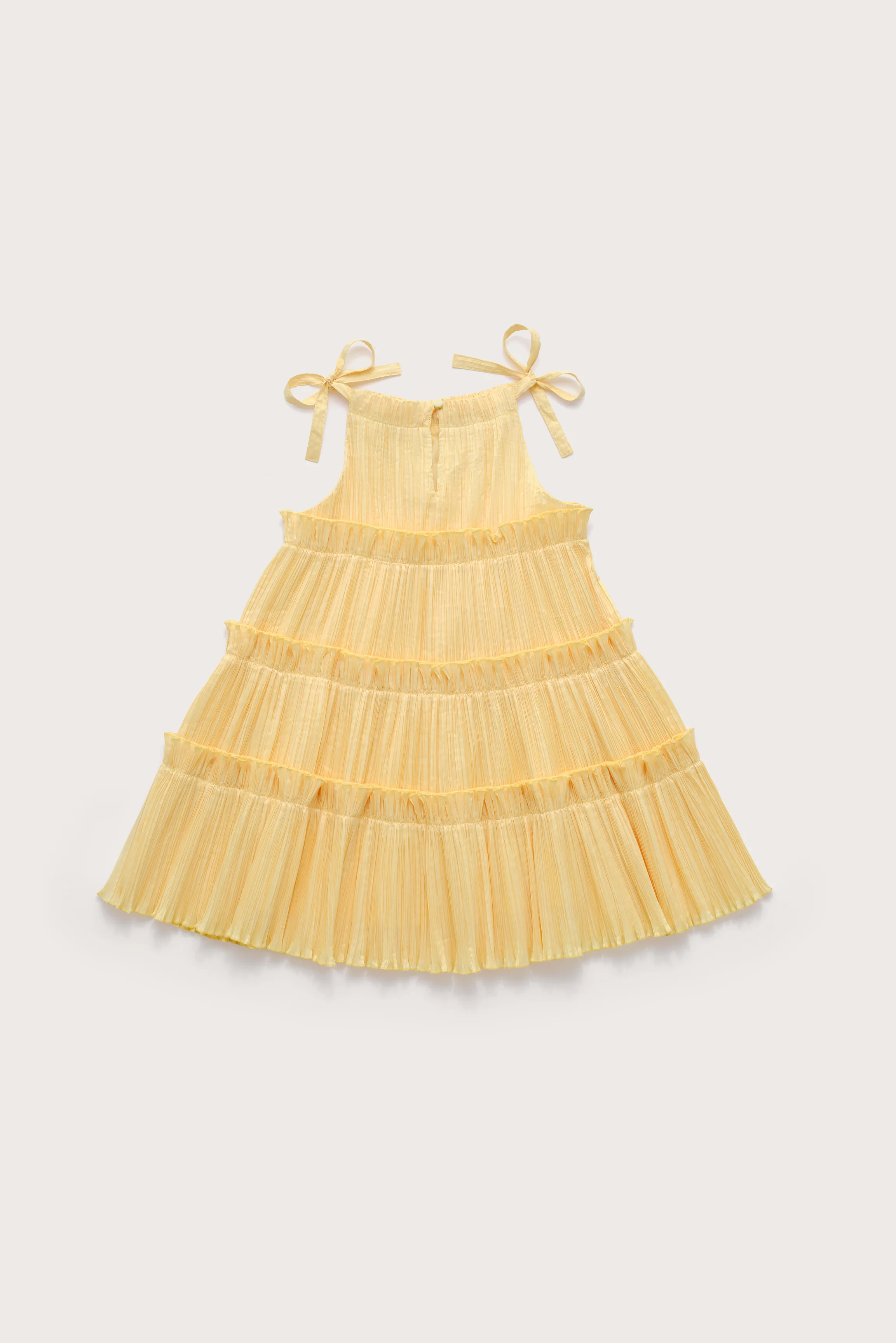 KIDS LEILAH DRESS - DAFFODIL - Image 5