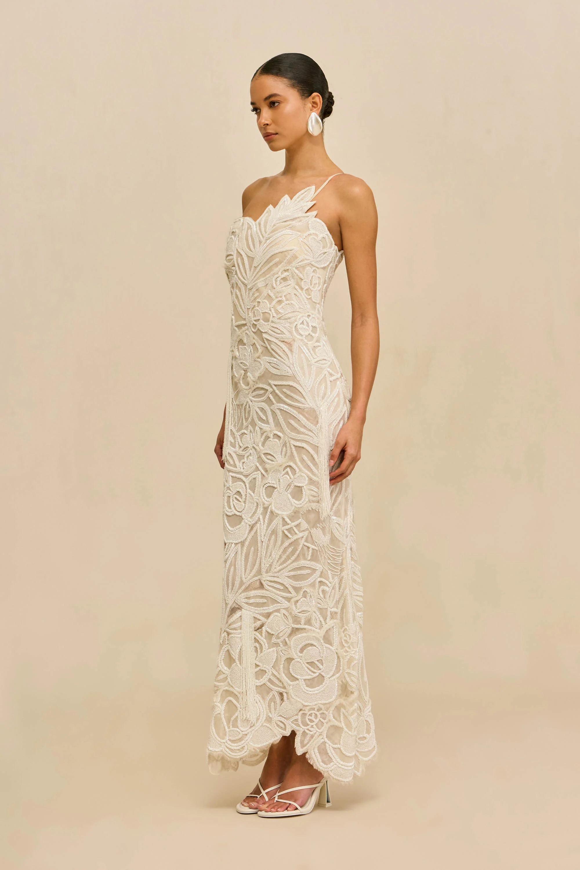 KIRAN GOWN - OFF WHITE - Image 3