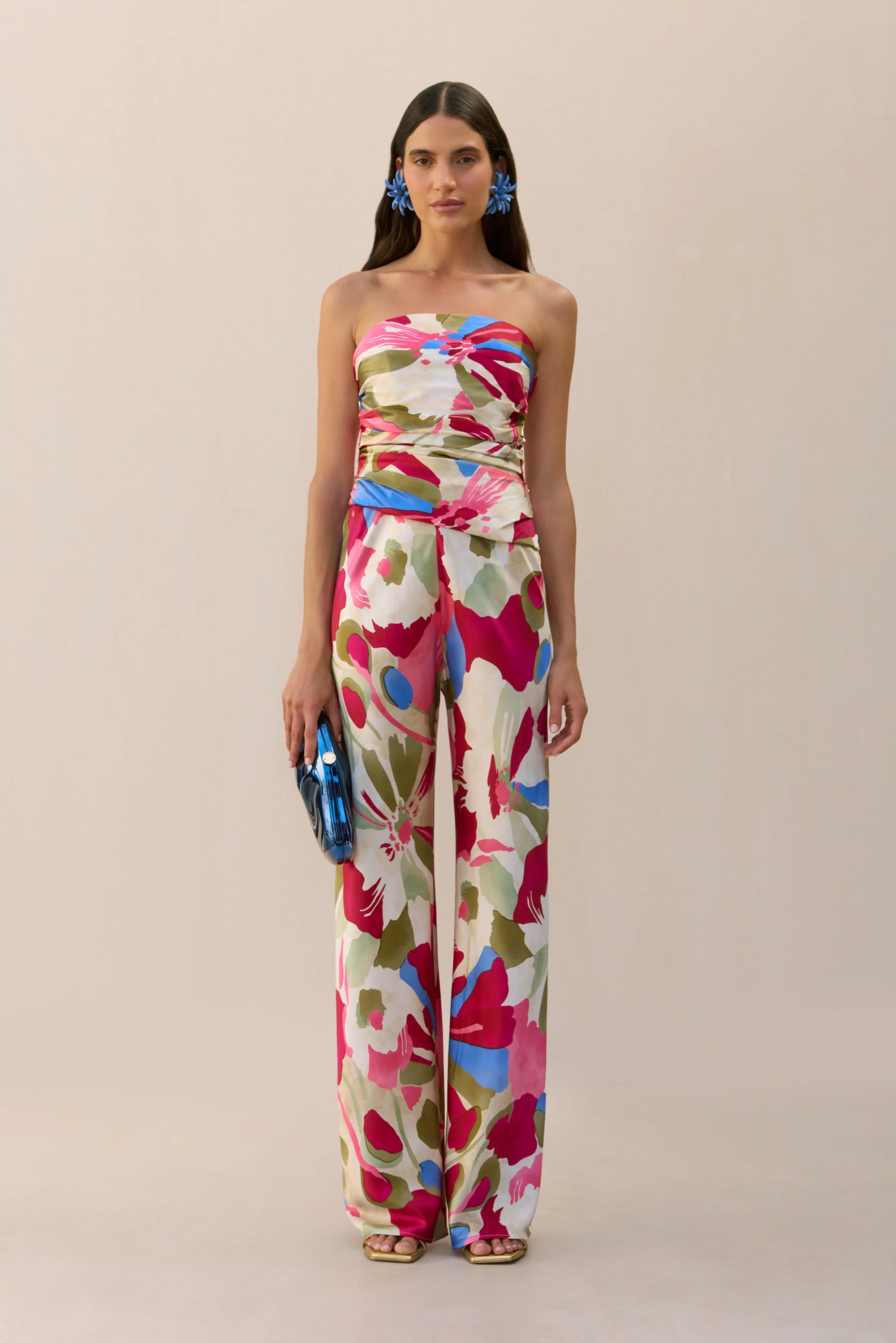 KRISHA TOP - FLORAL ROSETTE - Image 2