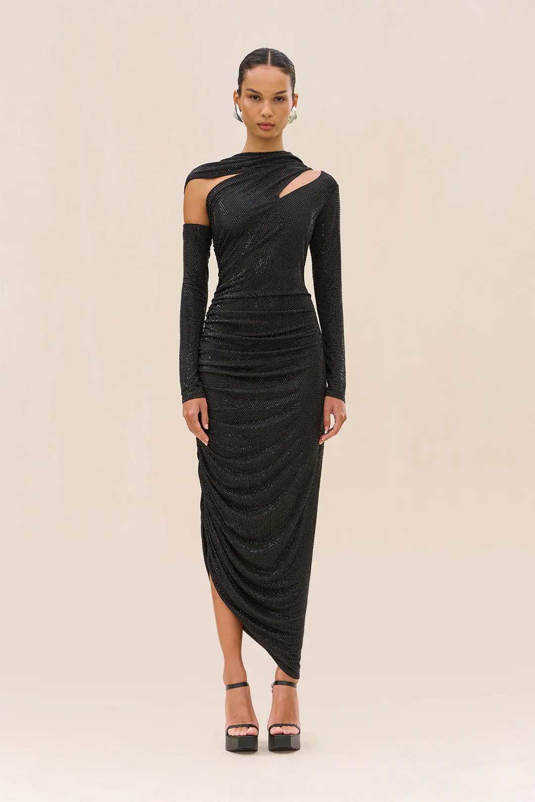 KUMASI GOWN - BLACK - Image 2