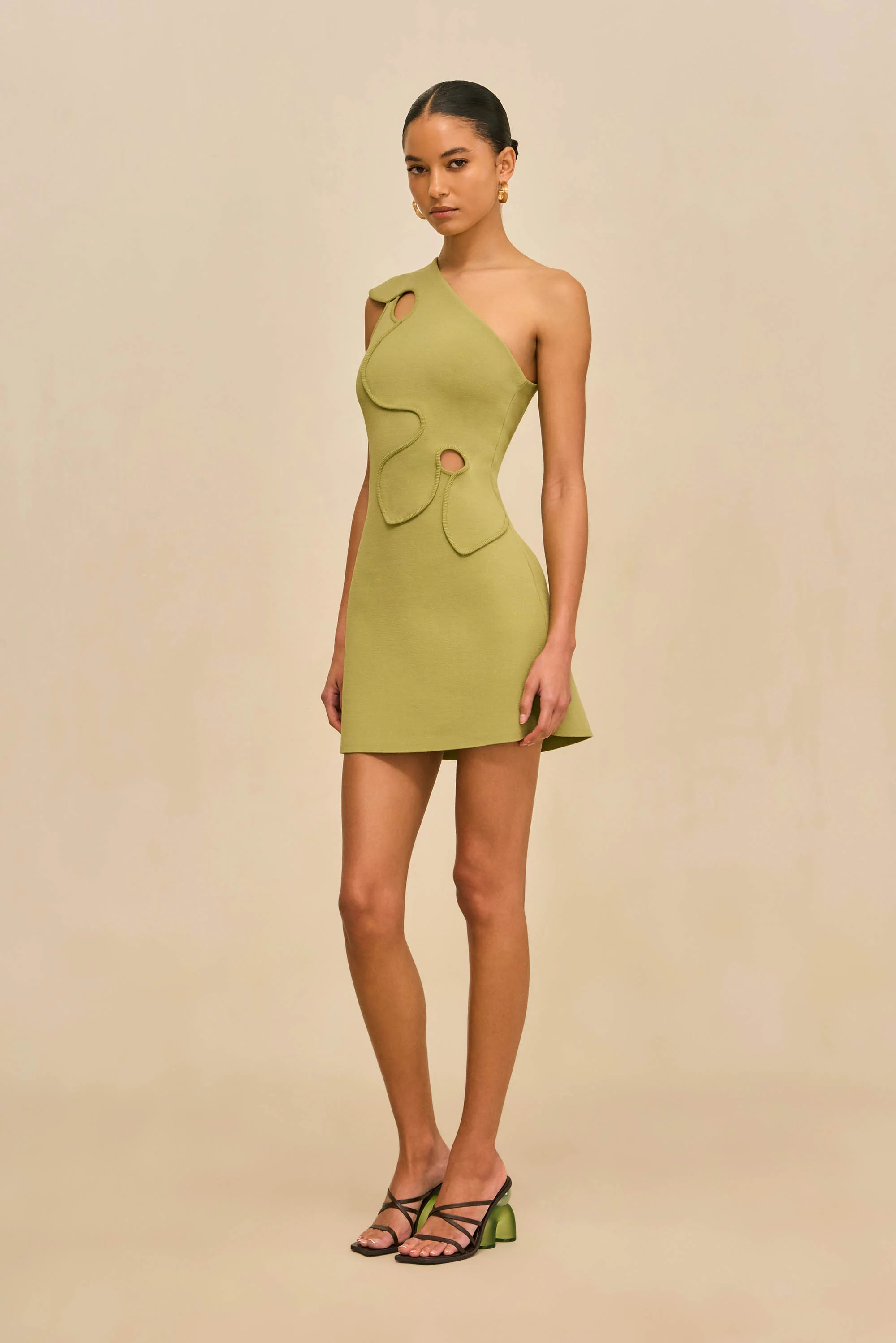 LABELLA KNIT DRESS - PASTURE - Image 5