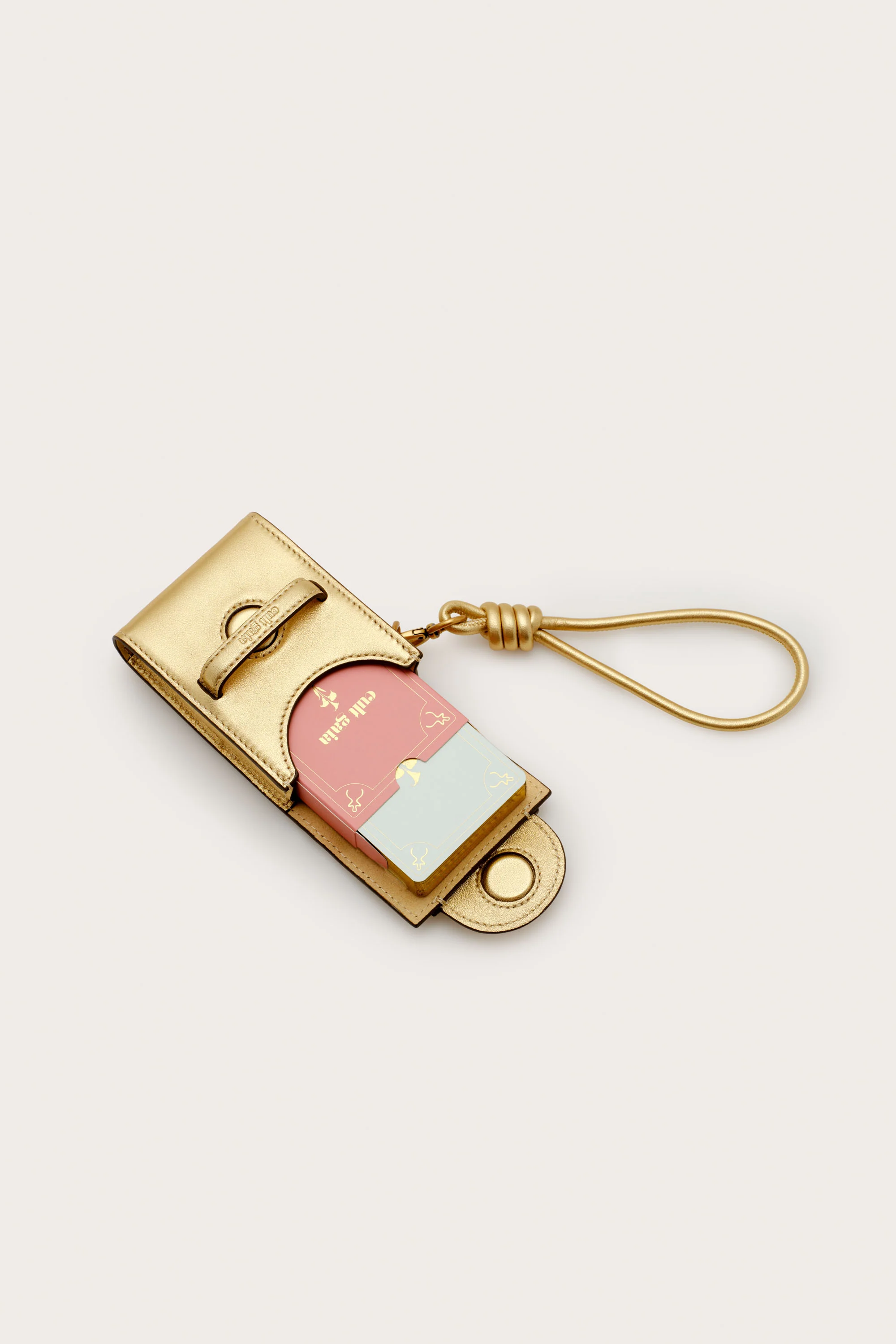 LEO CARD CASE - BRASS - Image 2