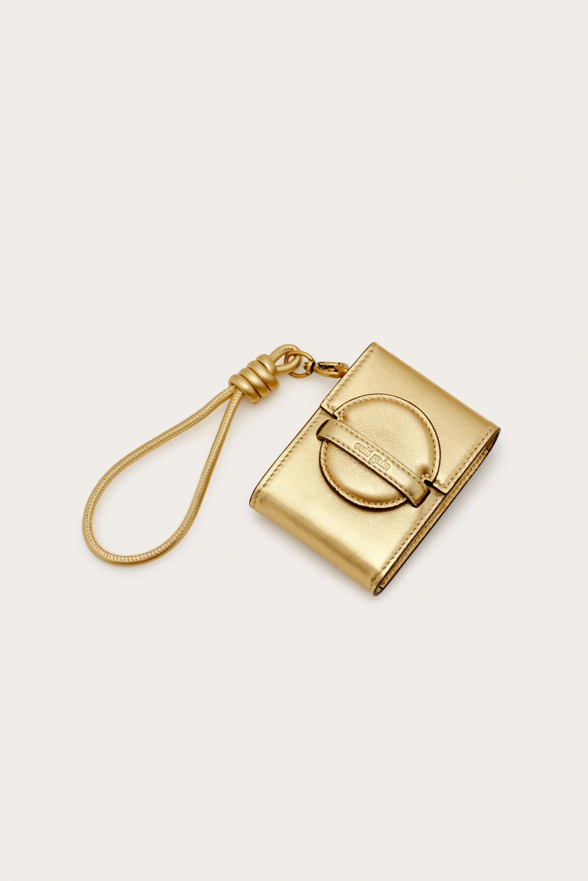 LEO CARD CASE - BRASS - Image 3