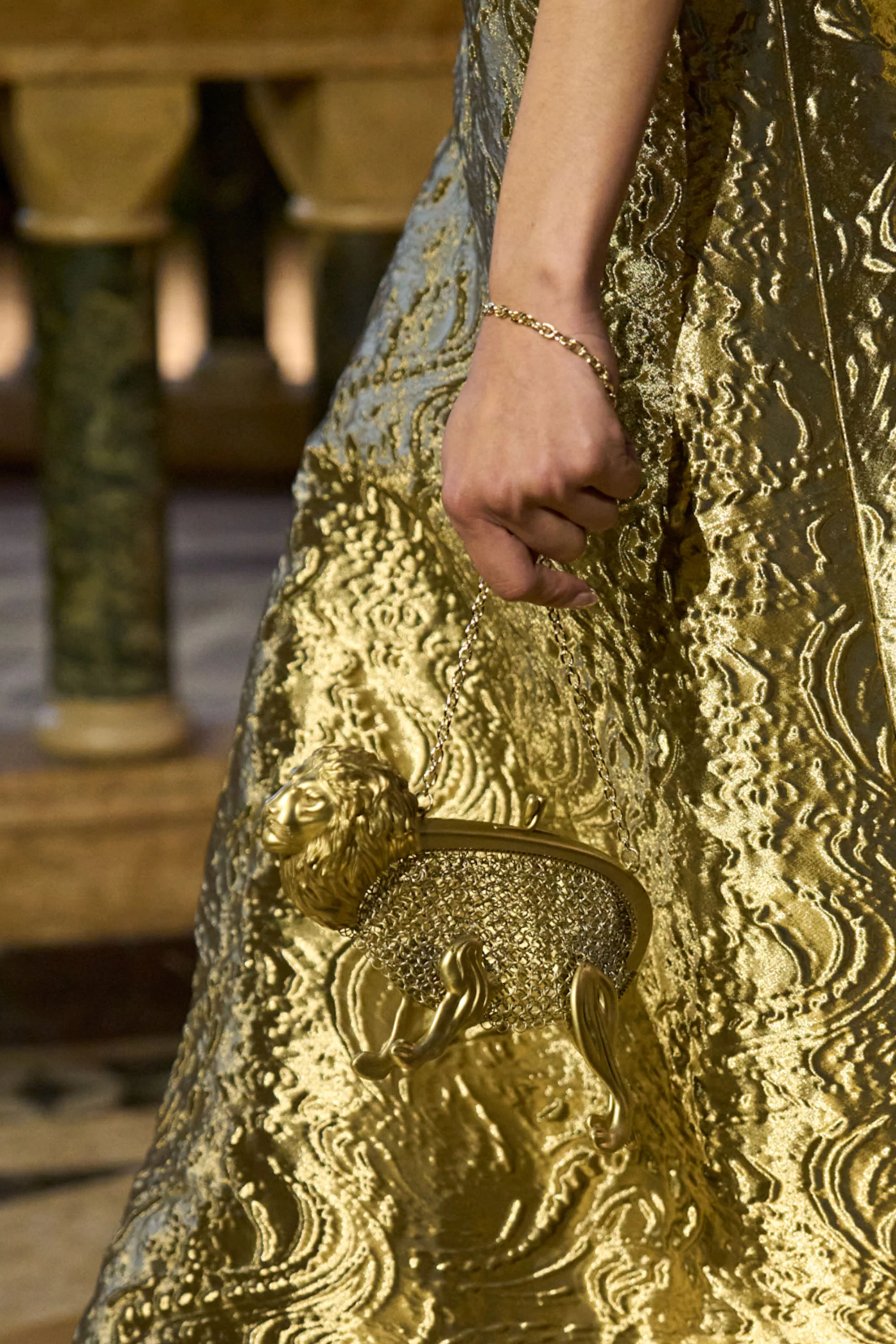 LEONE MINI WRISTLET - ANTIQUE BRASS