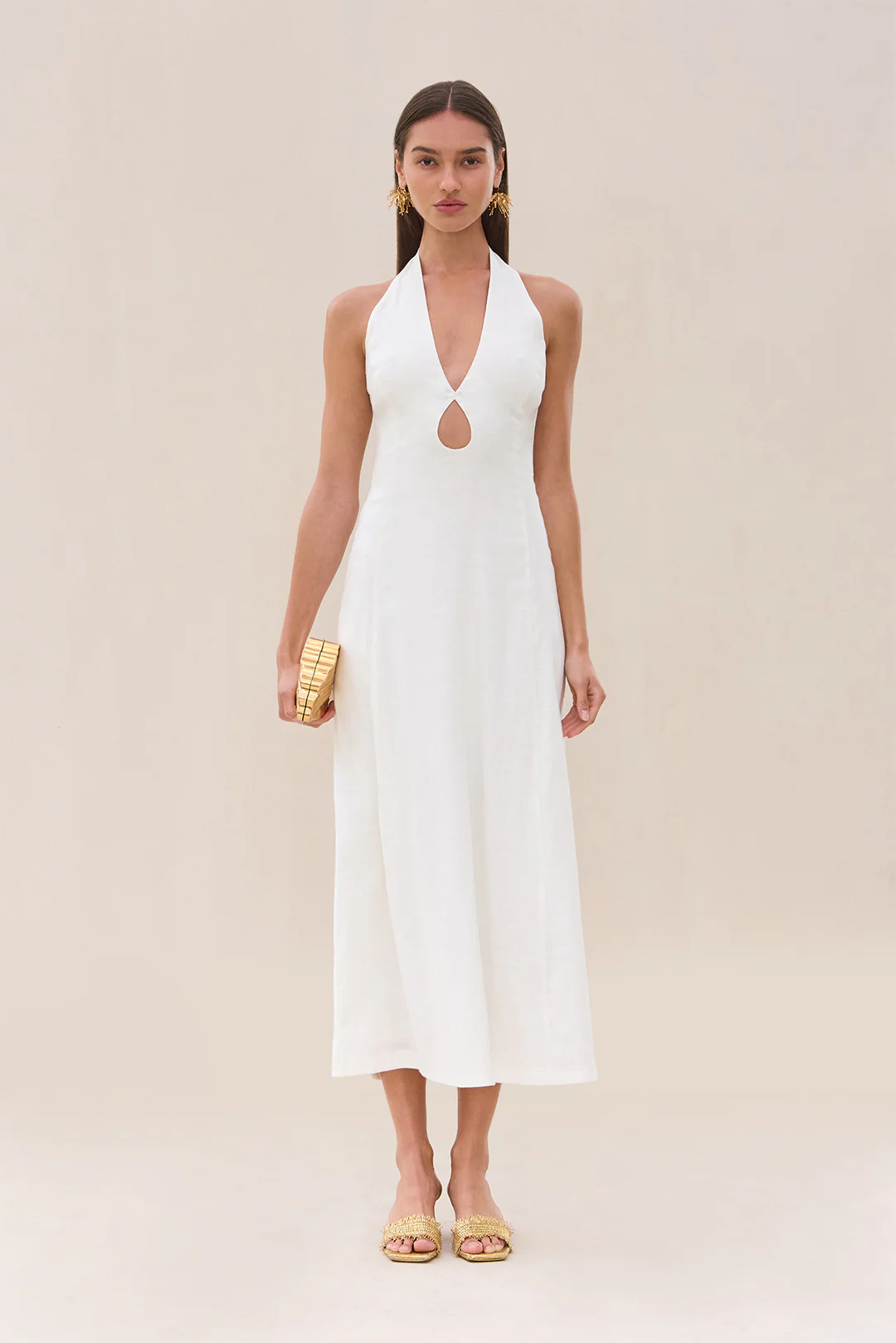 LIANNA DRESS - OFF WHITE
