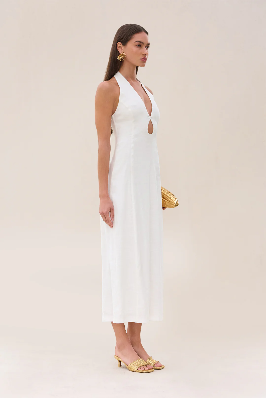LIANNA DRESS - OFF WHITE - Image 3