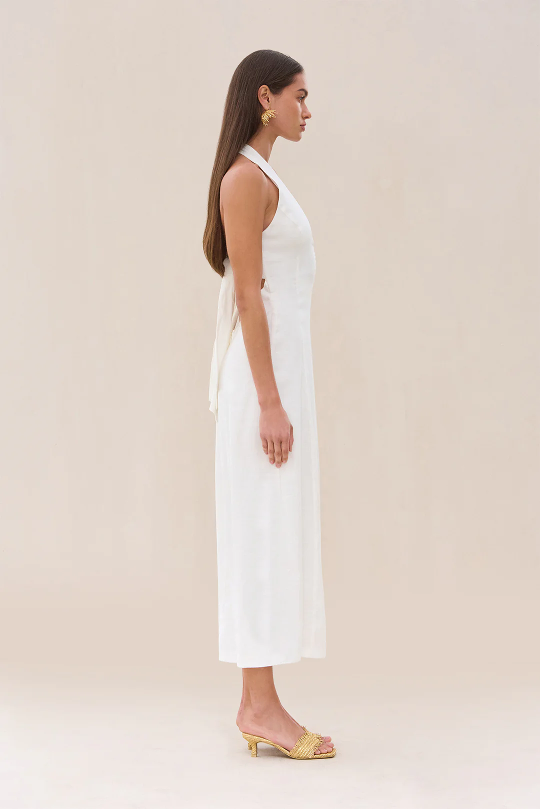 LIANNA DRESS - OFF WHITE - Image 4