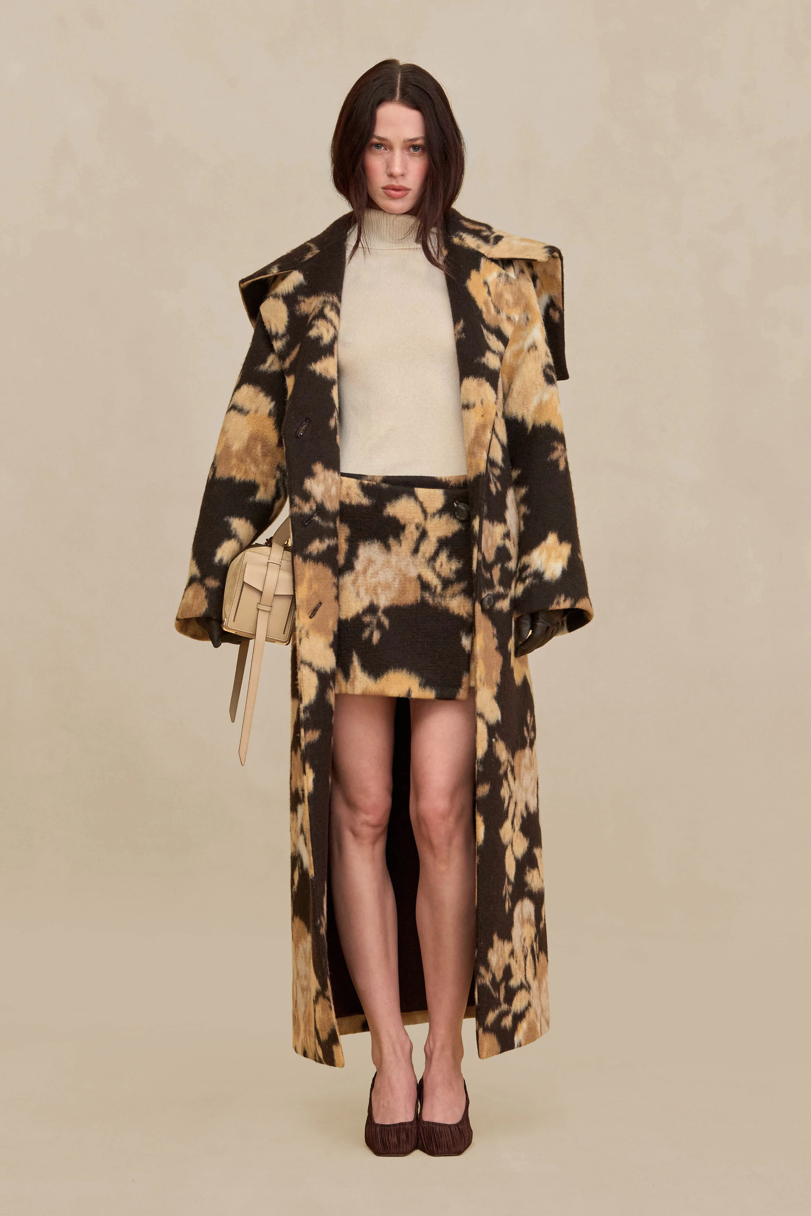 LINDEN COAT - WHEAT MULTI - Image 2