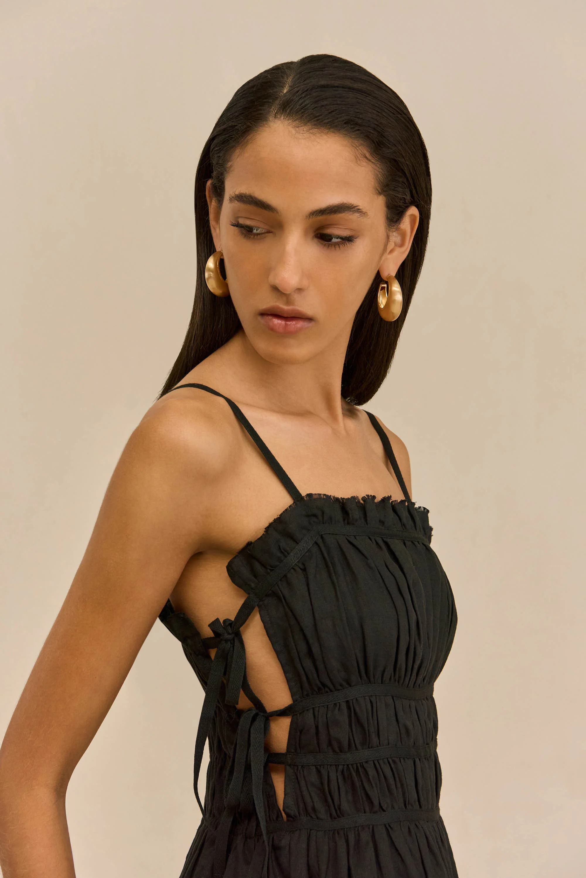 LOLA DRESS - BLACK - Image 2