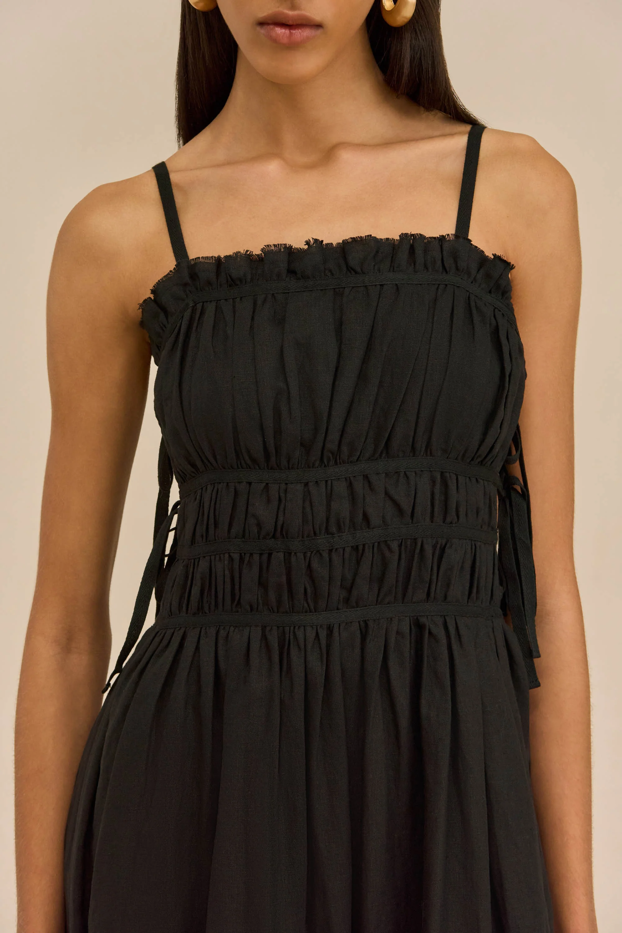 LOLA DRESS - BLACK - Image 4